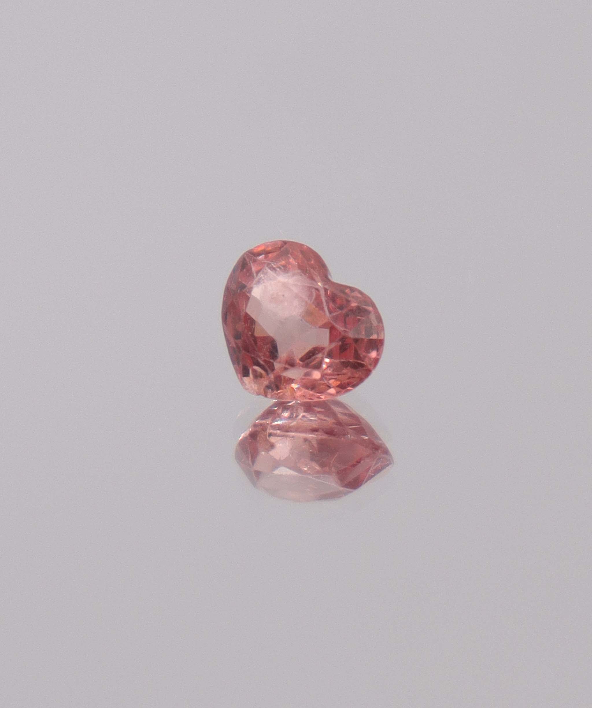 Luxury Promise 1.28ct pink sunset heart spinel DXBCD1109