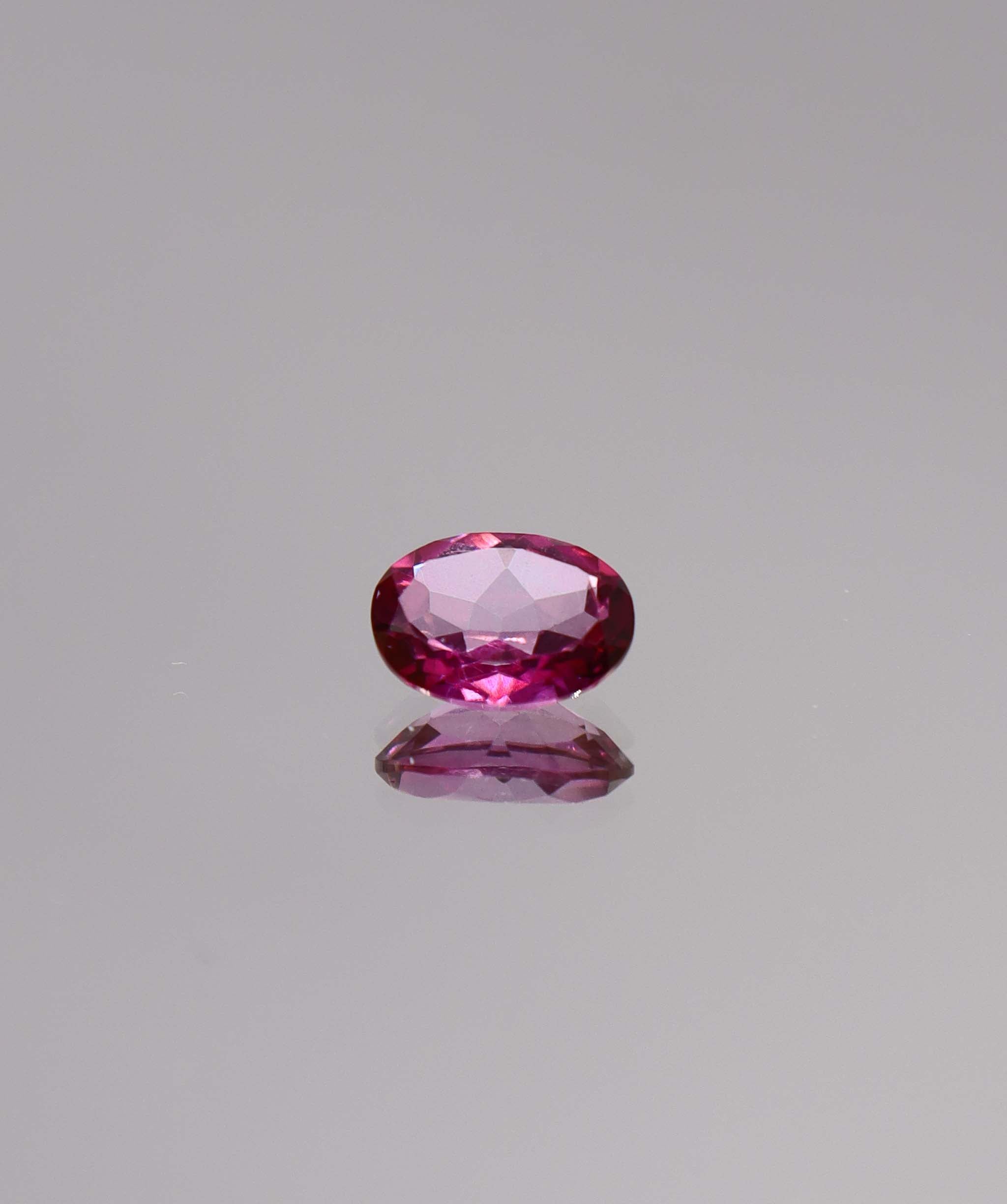 Luxury Promise 1.35ct Oval Cut Pink Topaz DXBS6159