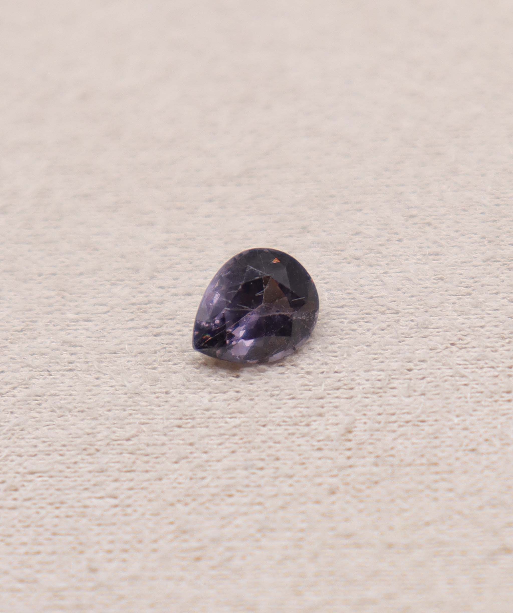 Luxury Promise 1.35ct Purple Pear Spinel DXBS4978