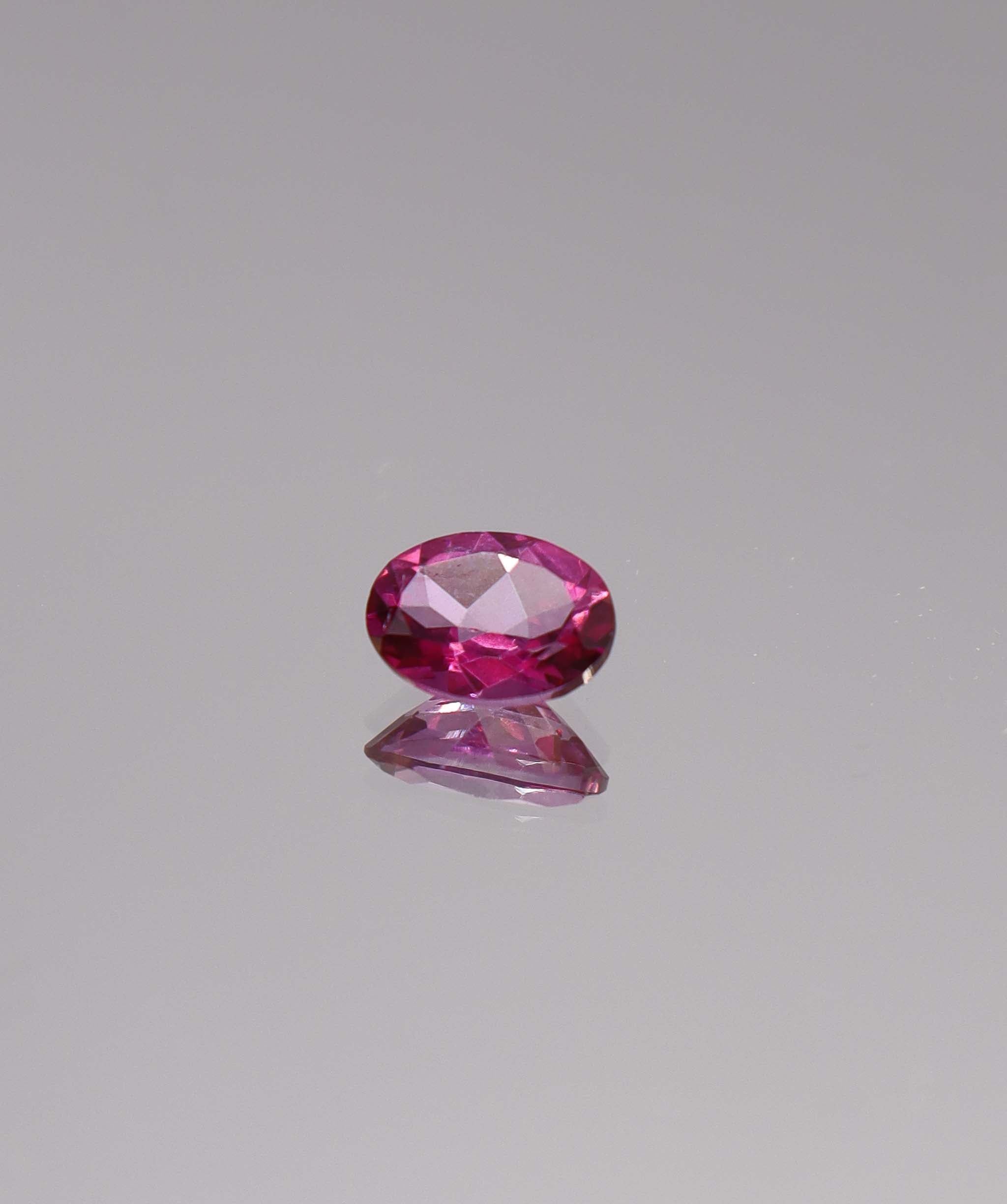 Luxury Promise 1.41ct Oval Cut Pink Topaz DXBS6155