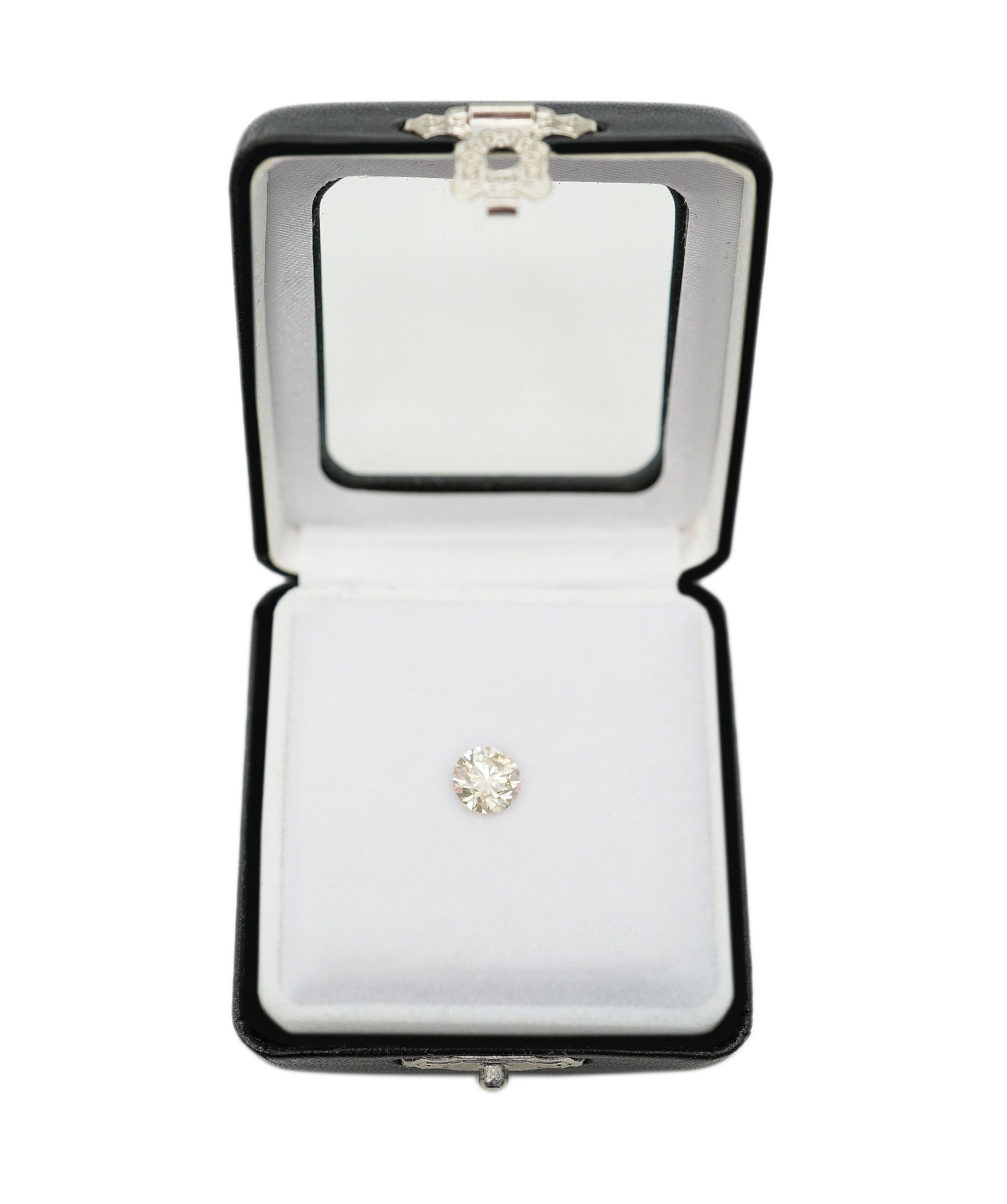 Luxury Promise 1.54 ct CHAMPAGNE ROUND SHAPE DIAMOND ANC-S33-58