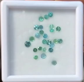 Luxury Promise 1.56ct Paraiba lot (25pcs ) DXBCD2010