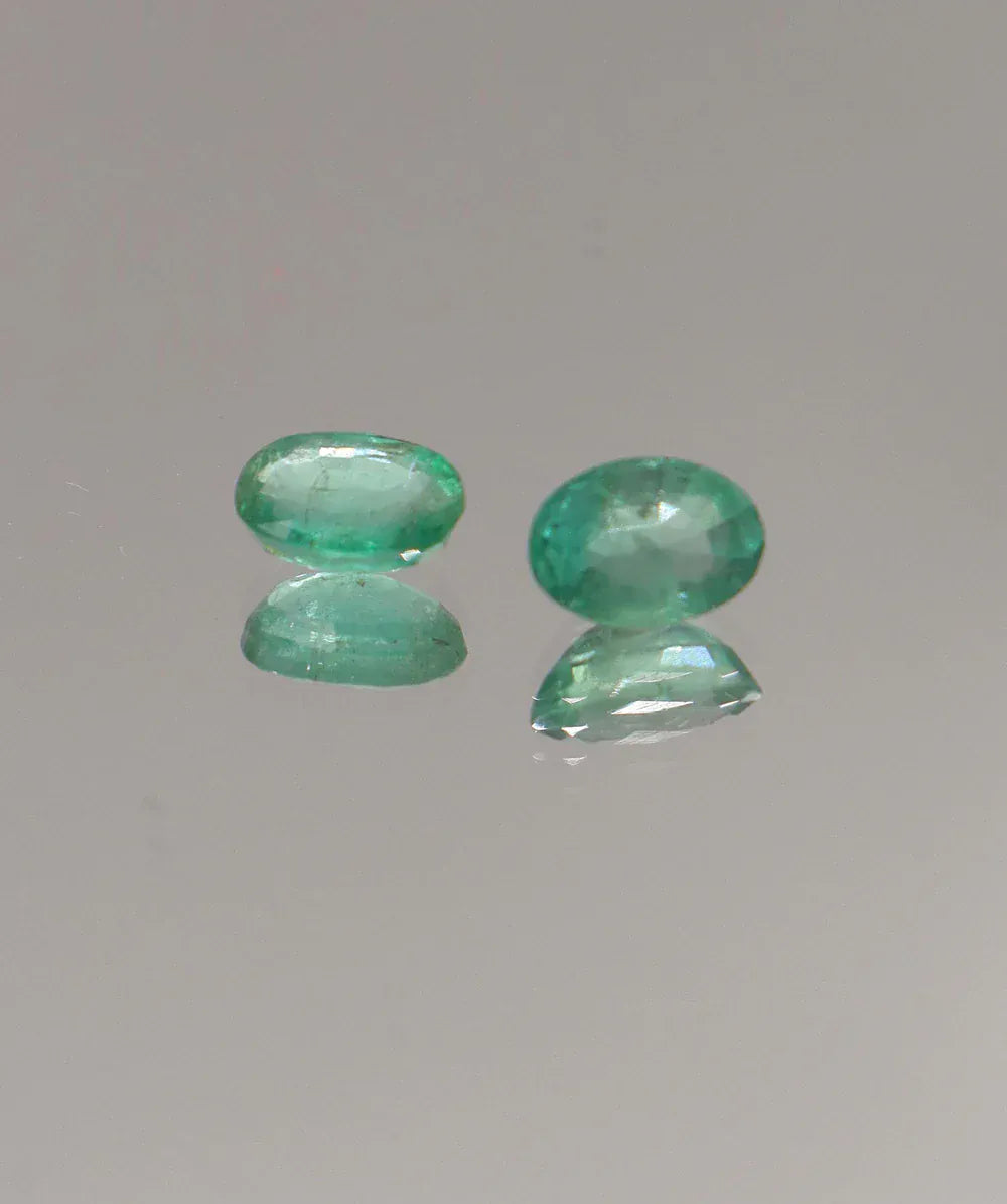 Luxury Promise 1.57ct Emerald Pair DXBCS3181
