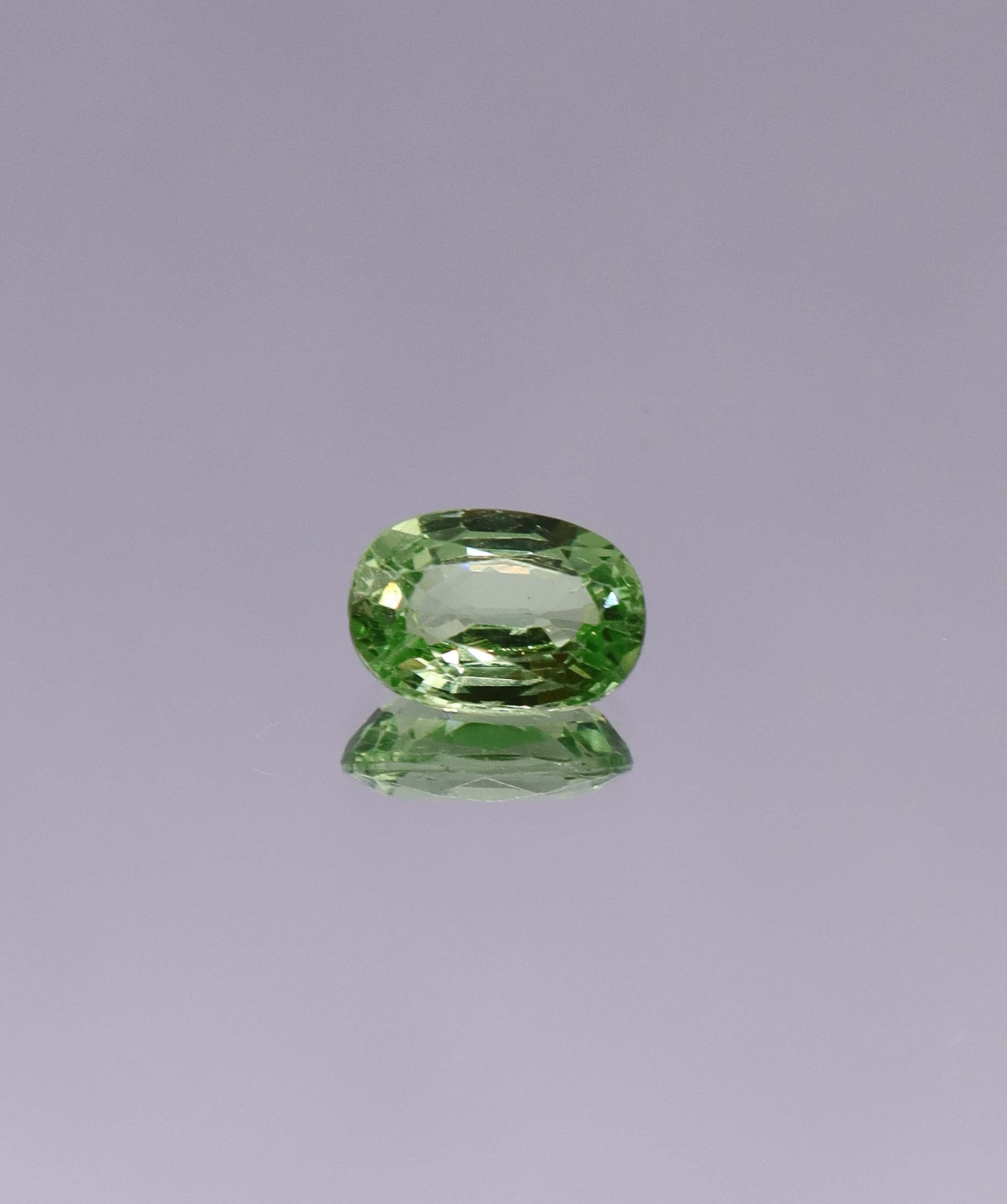 Luxury Promise 1.57ct Uvarovite Garnet Oval DXBCS2189