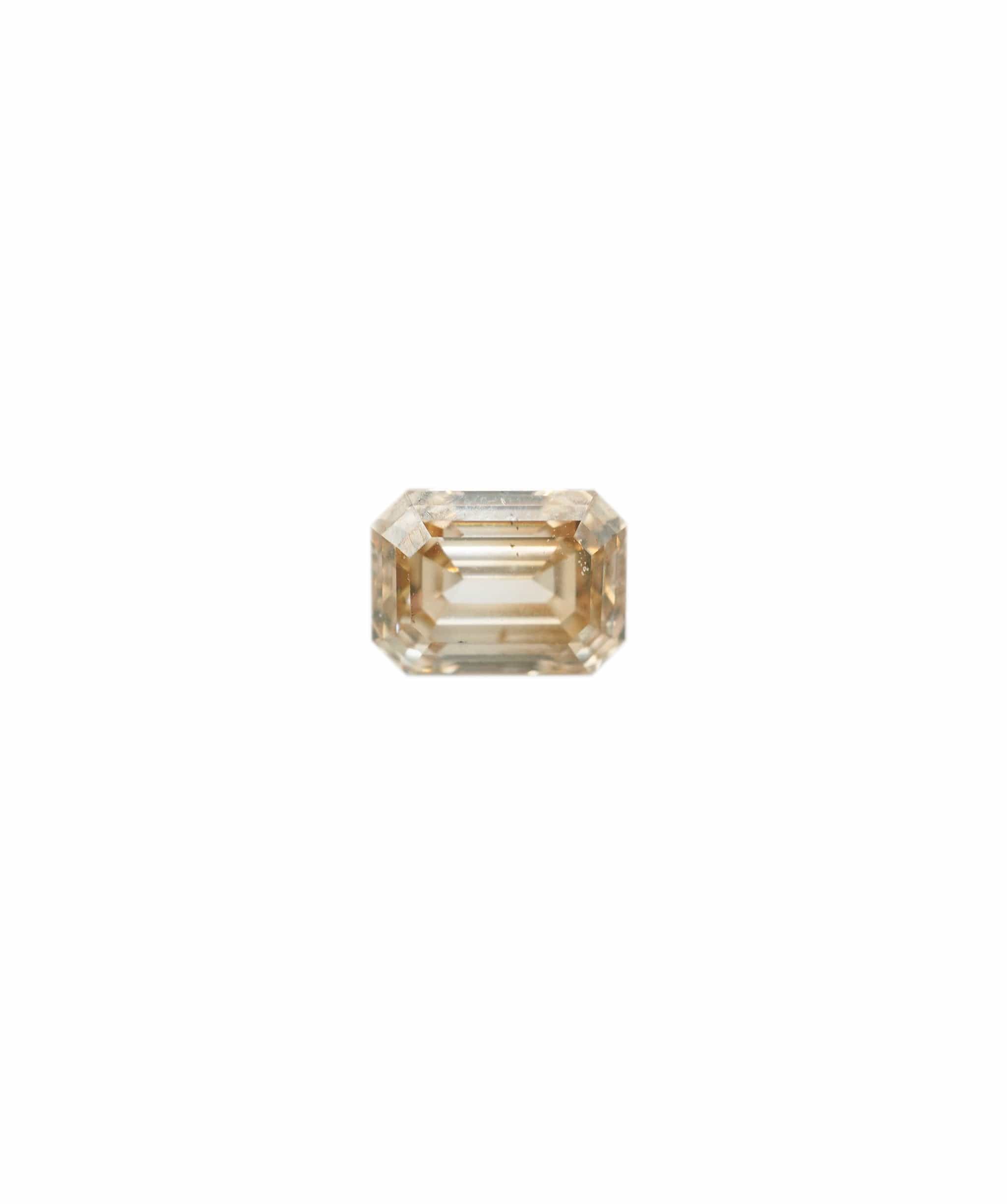 Luxury Promise 1.58ct Champagne Pink Emerald Diamond DBXCN0007