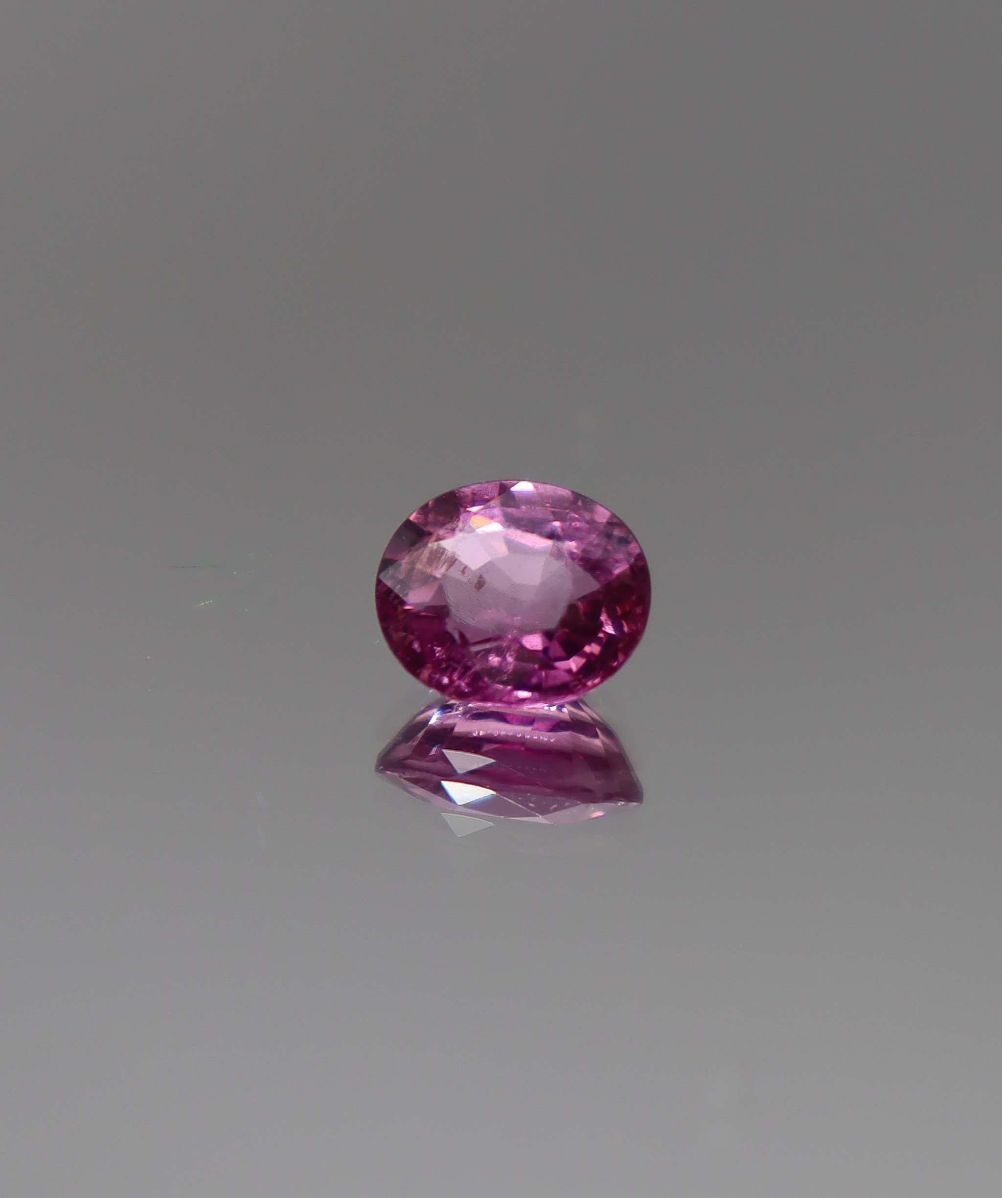 Luxury Promise 1.62ct purple copper bearing tourmaline oval DXBCS2744