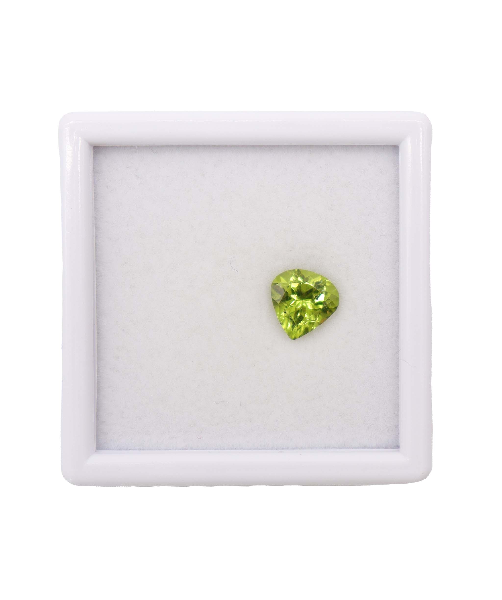Luxury Promise 1.62cts apple green peridot 8mm DXBD0358