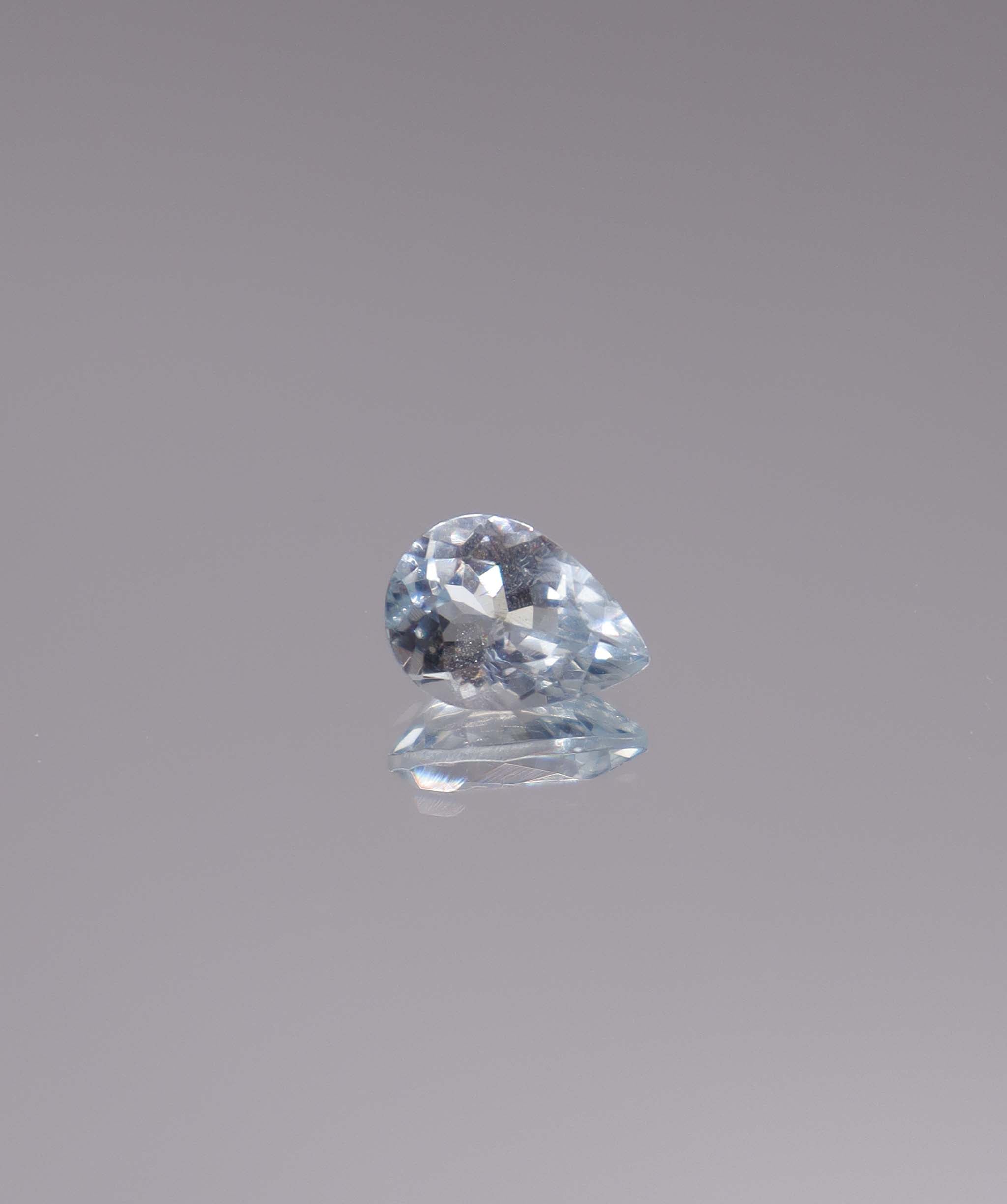 Luxury Promise 1.69ct Aquamarine Pear DXBCS3290