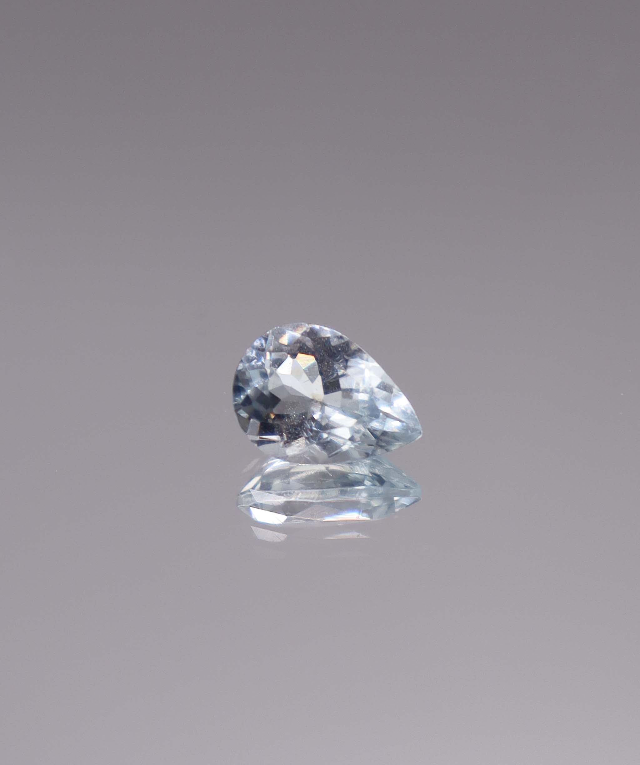 Luxury Promise 1.69ct Aquamarine Pear DXBCS3290