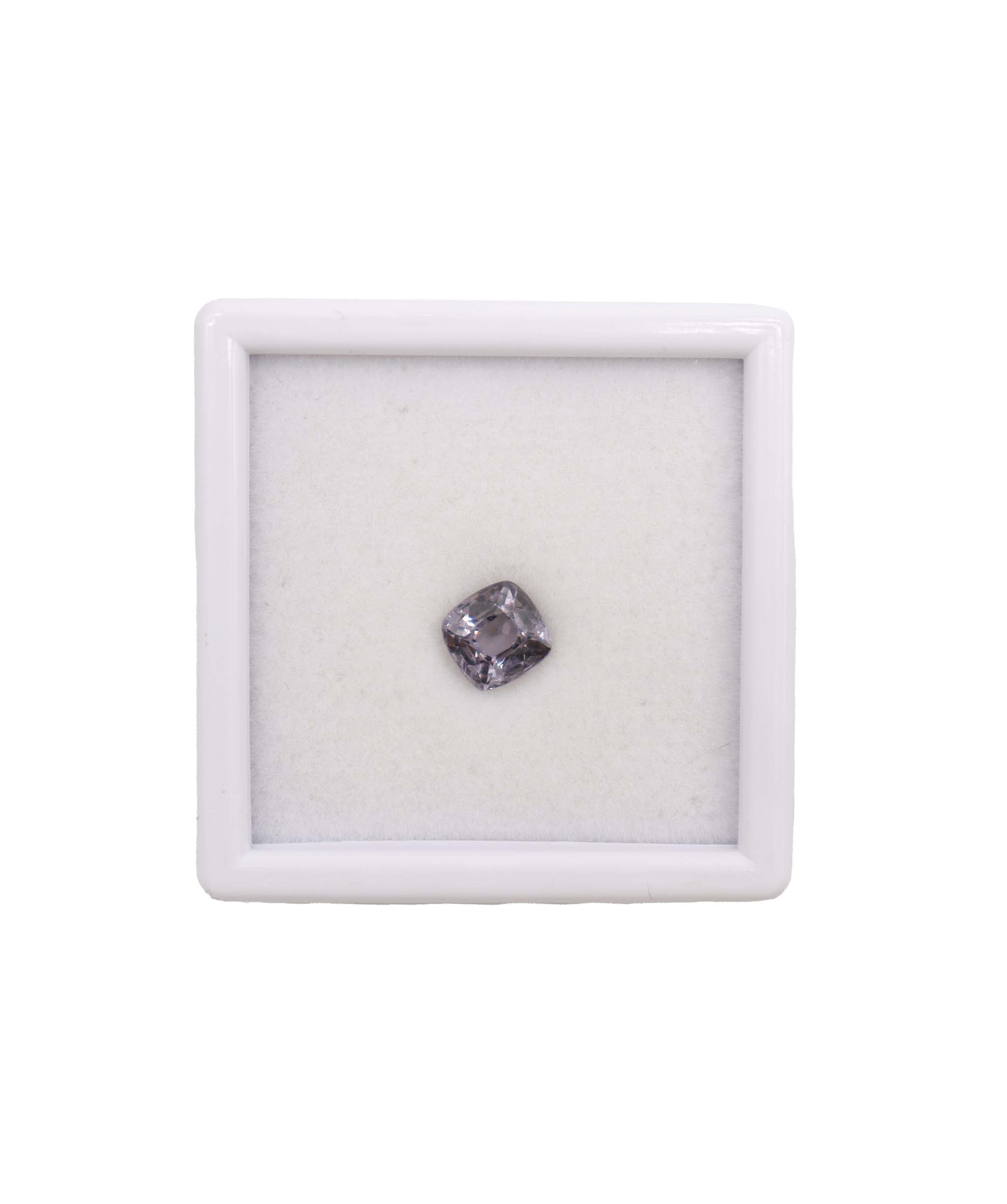 Luxury Promise 1.71cts purple silver spinel 6.8X6.6X4.5 DXBD0304