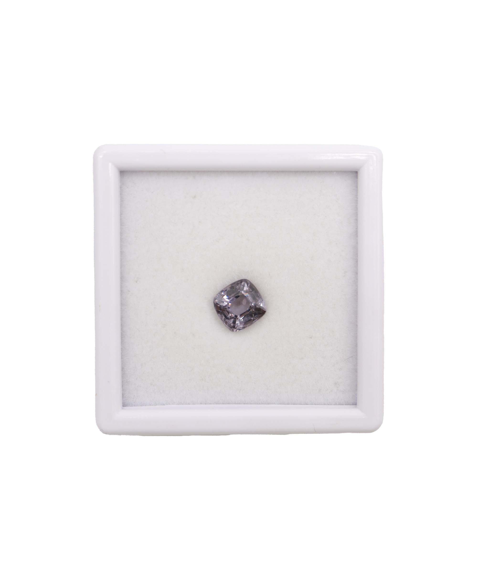Luxury Promise 1.71cts purple silver spinel 6.8X6.6X4.5 DXBD0304