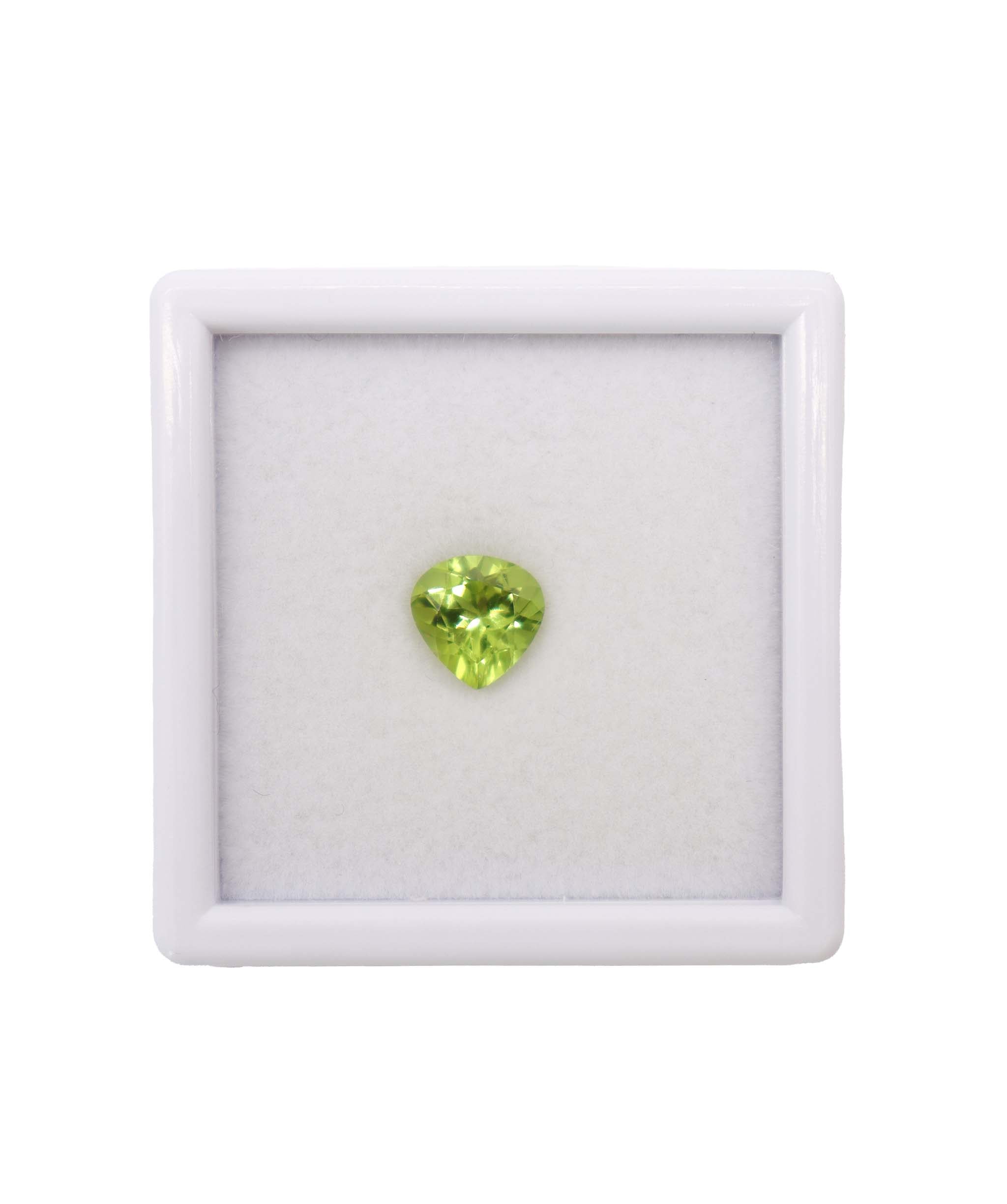 Luxury Promise 1.77cts apple green peridot 8mm DXBD0351