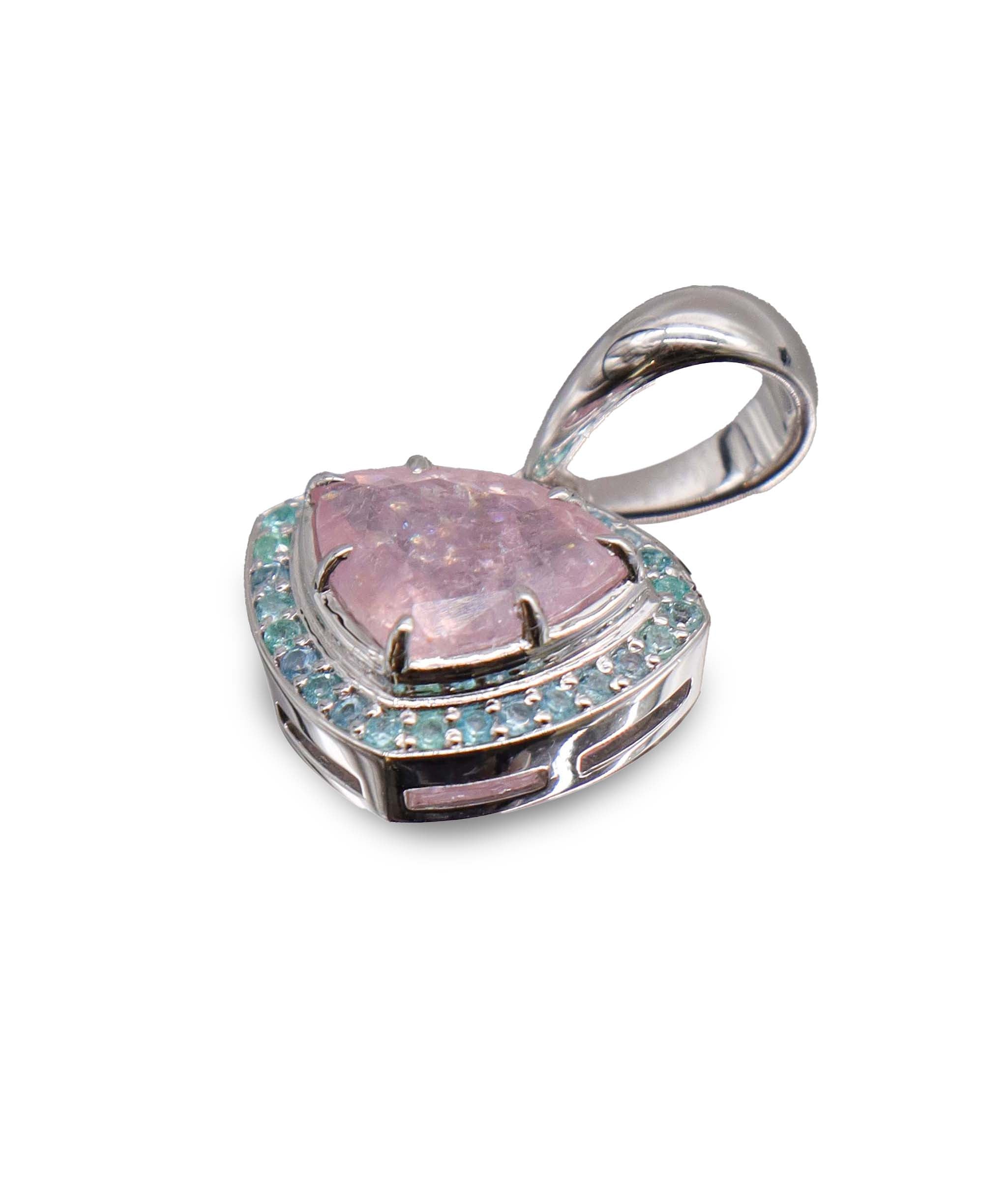 Luxury Promise 1.84ct Paraiba Pendant WG DXBS5670