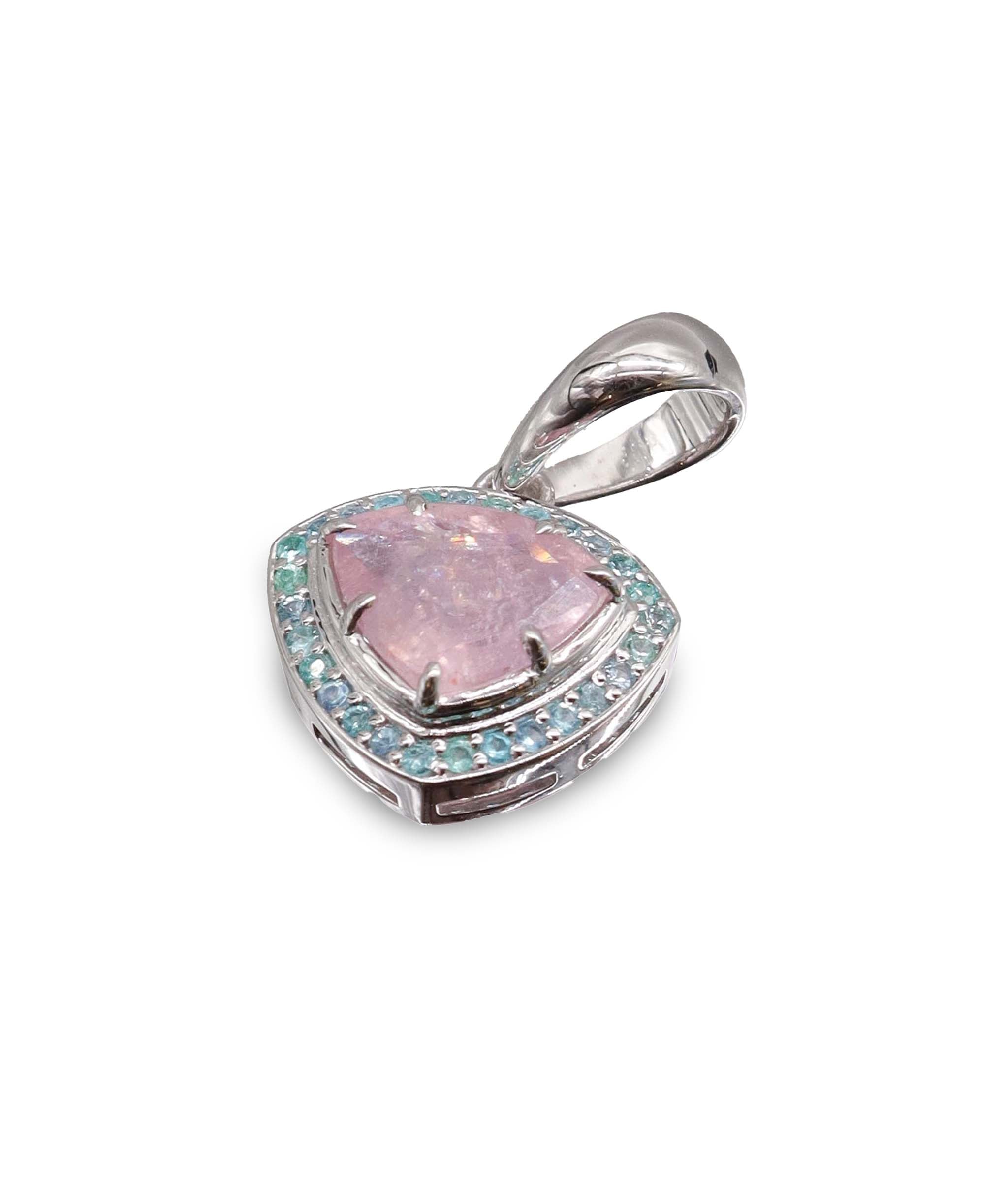 Luxury Promise 1.84ct Paraiba Pendant WG DXBS5670