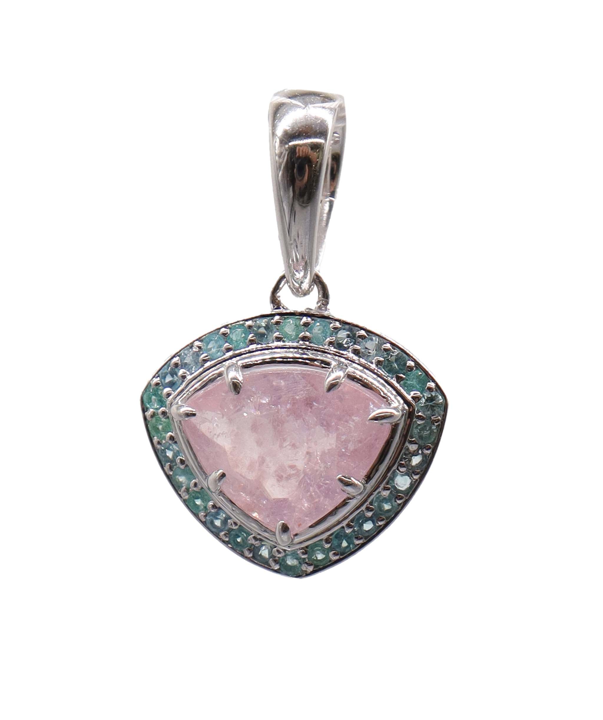 Luxury Promise 1.84ct Paraiba Pendant WG DXBS5670