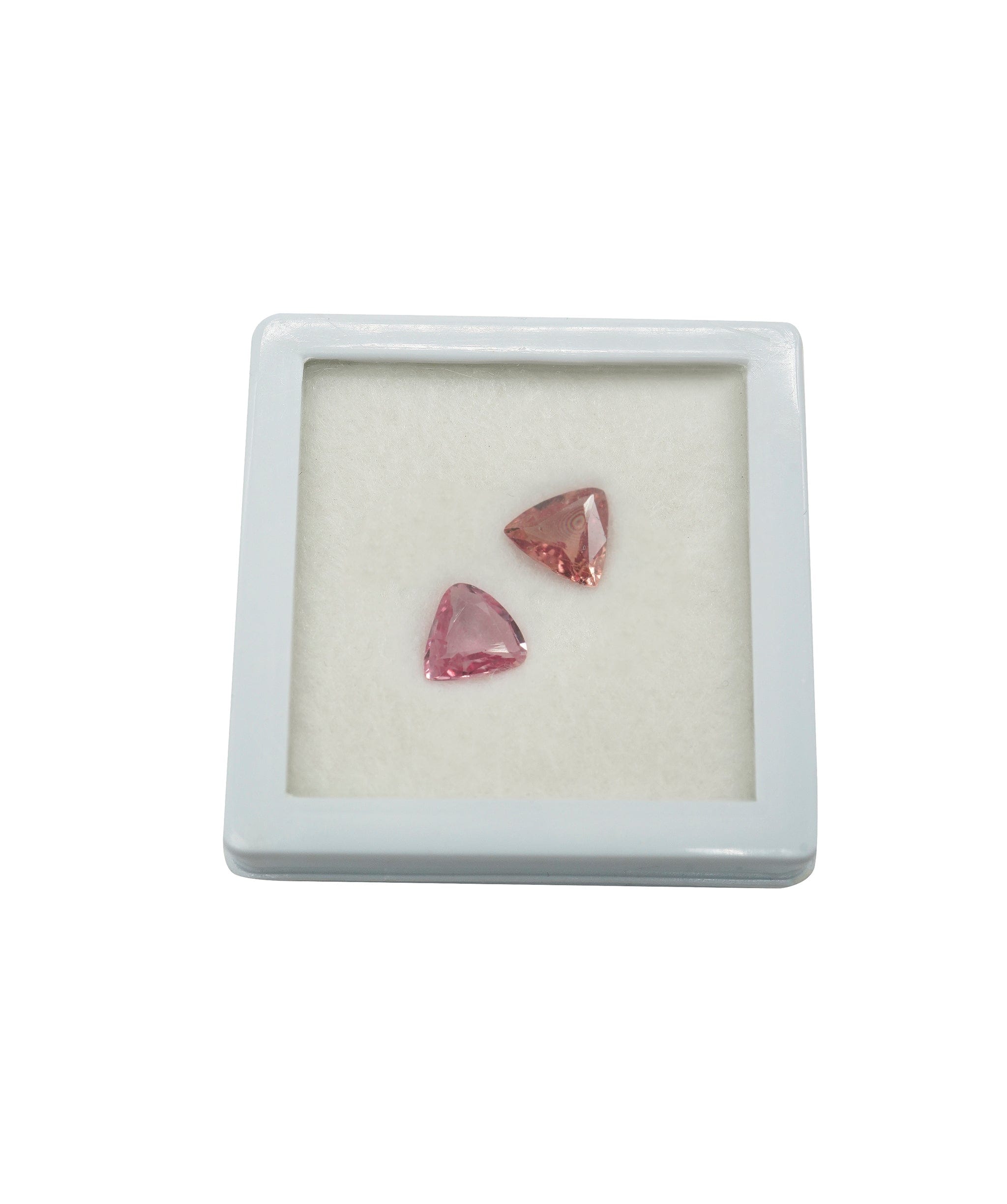 Luxury Promise 1.89CT NATURALLY HEAT PADPARADSCHA (PAIR) MS 8877-21