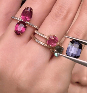 Luxury Promise 1.94ct Ultraviolet Emerald DXBCS1564