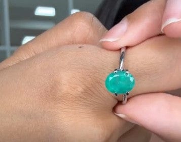 Luxury Promise 1.95ct OVAL Shape Emerald  DBXM0004