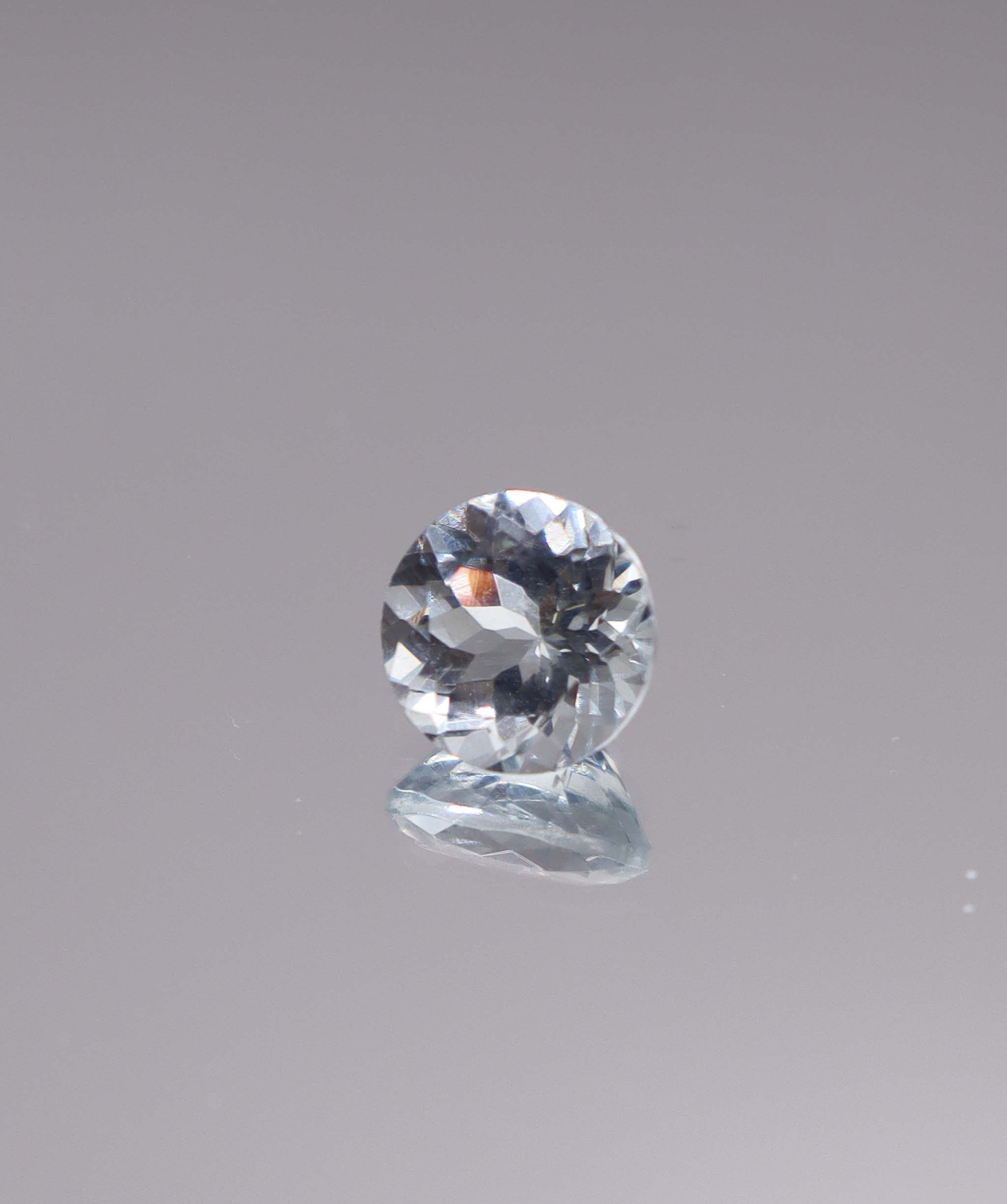 Luxury Promise 1.99ct Aquamarine Round DXBCS3293