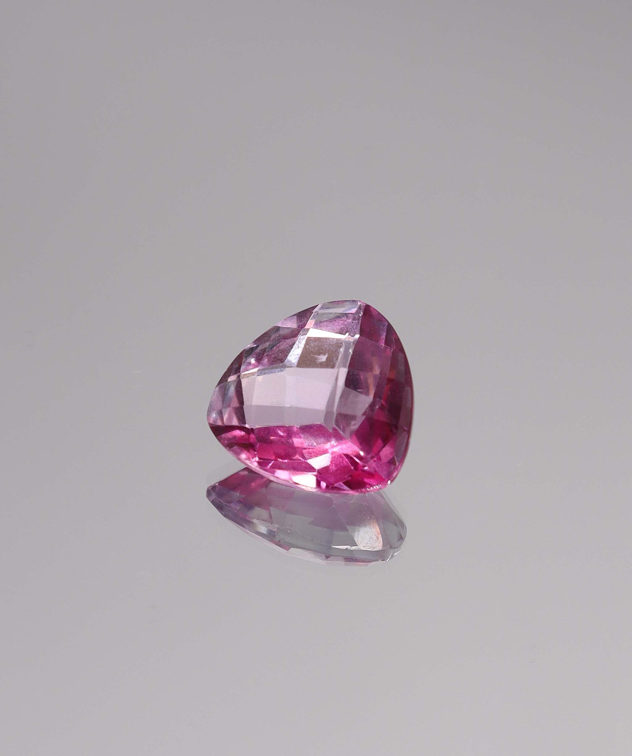 Luxury Promise 10.13ct Trillion Cut Pink Topaz DXBS6132