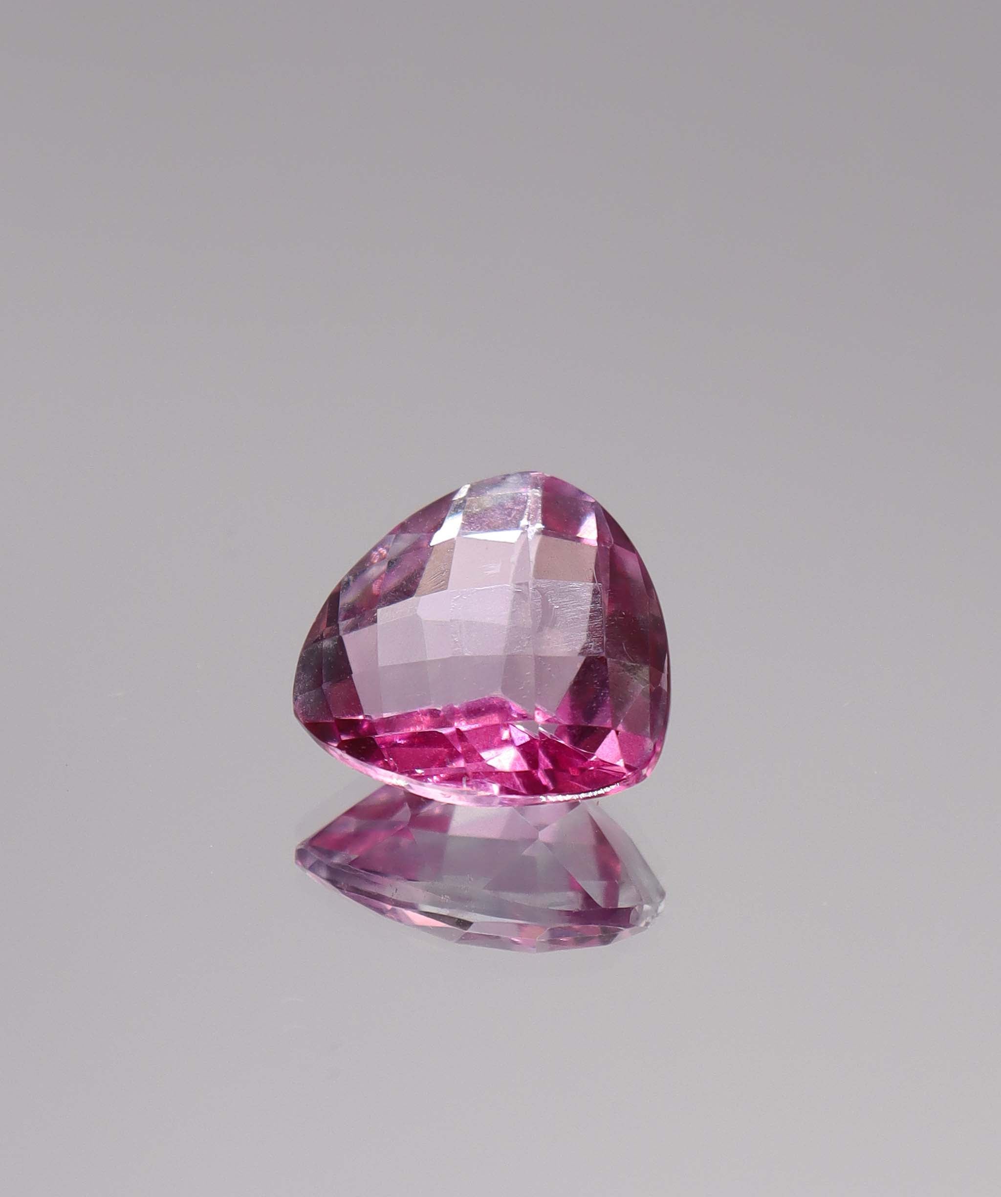 Luxury Promise 10.13ct Trillion Cut Pink Topaz DXBS6132