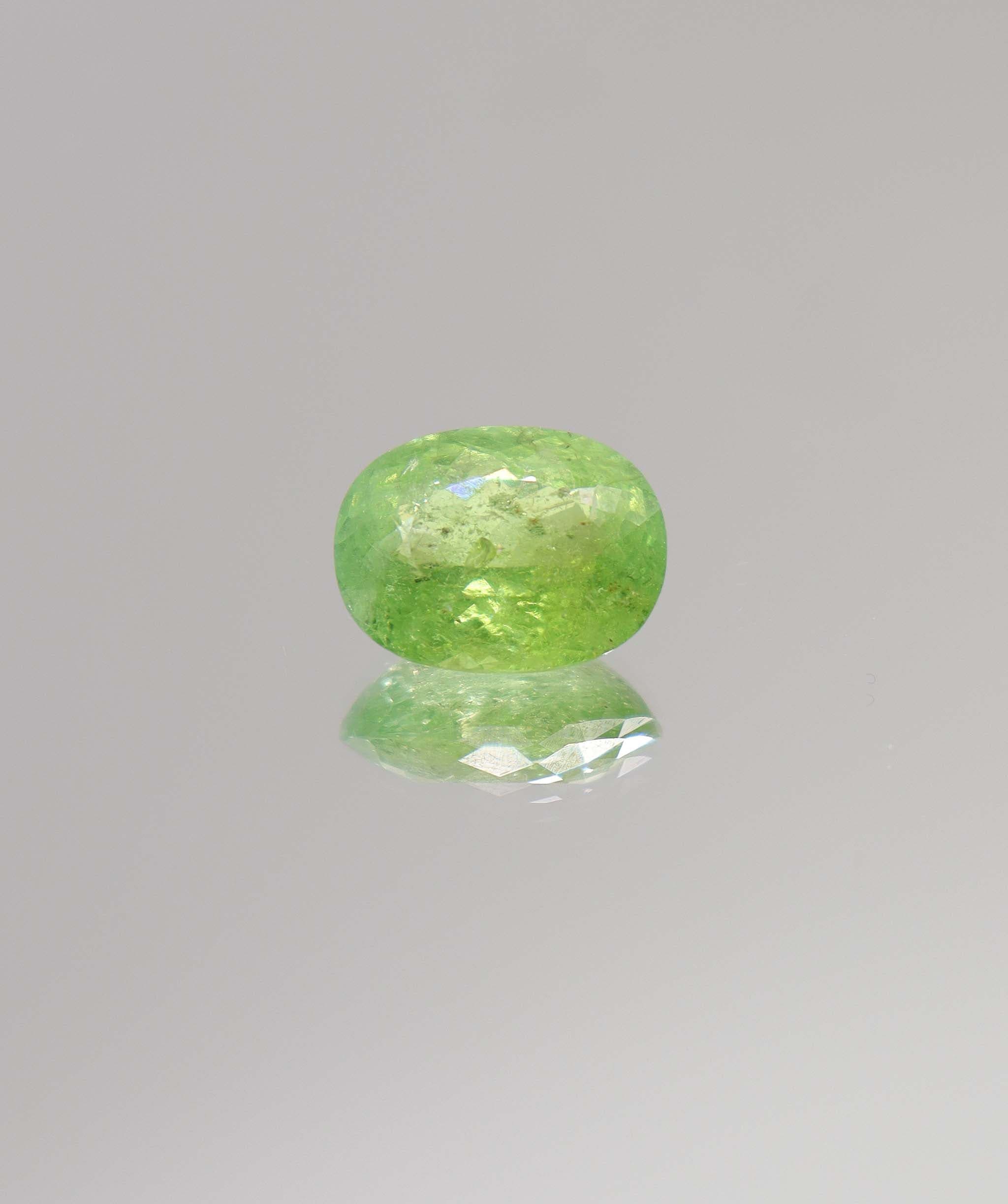 Luxury Promise 10.27ct Neon Green Paraiba Oval RDC0349