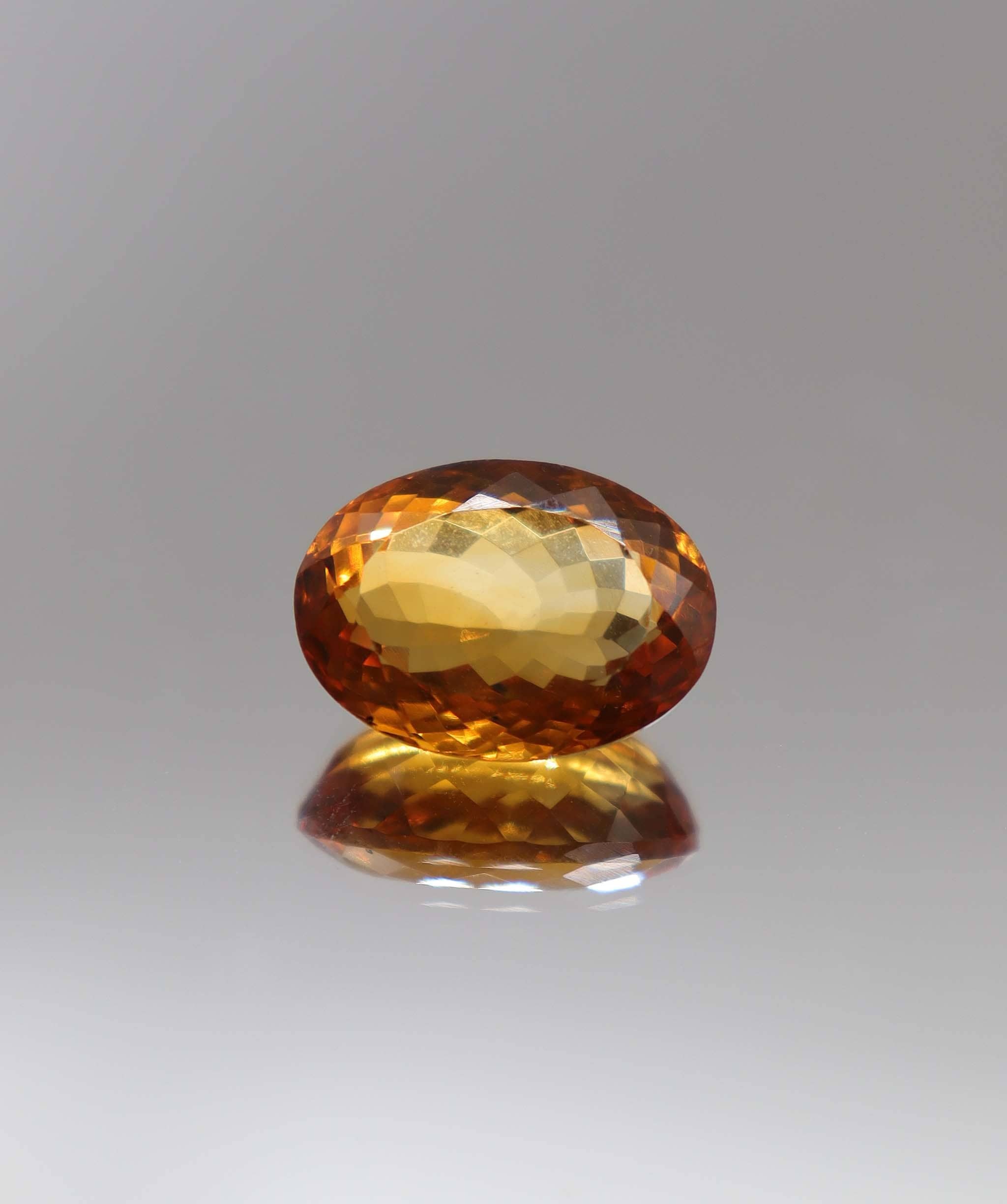Luxury Promise 13.43ct Madeira Citrine Oval DXBCS2389