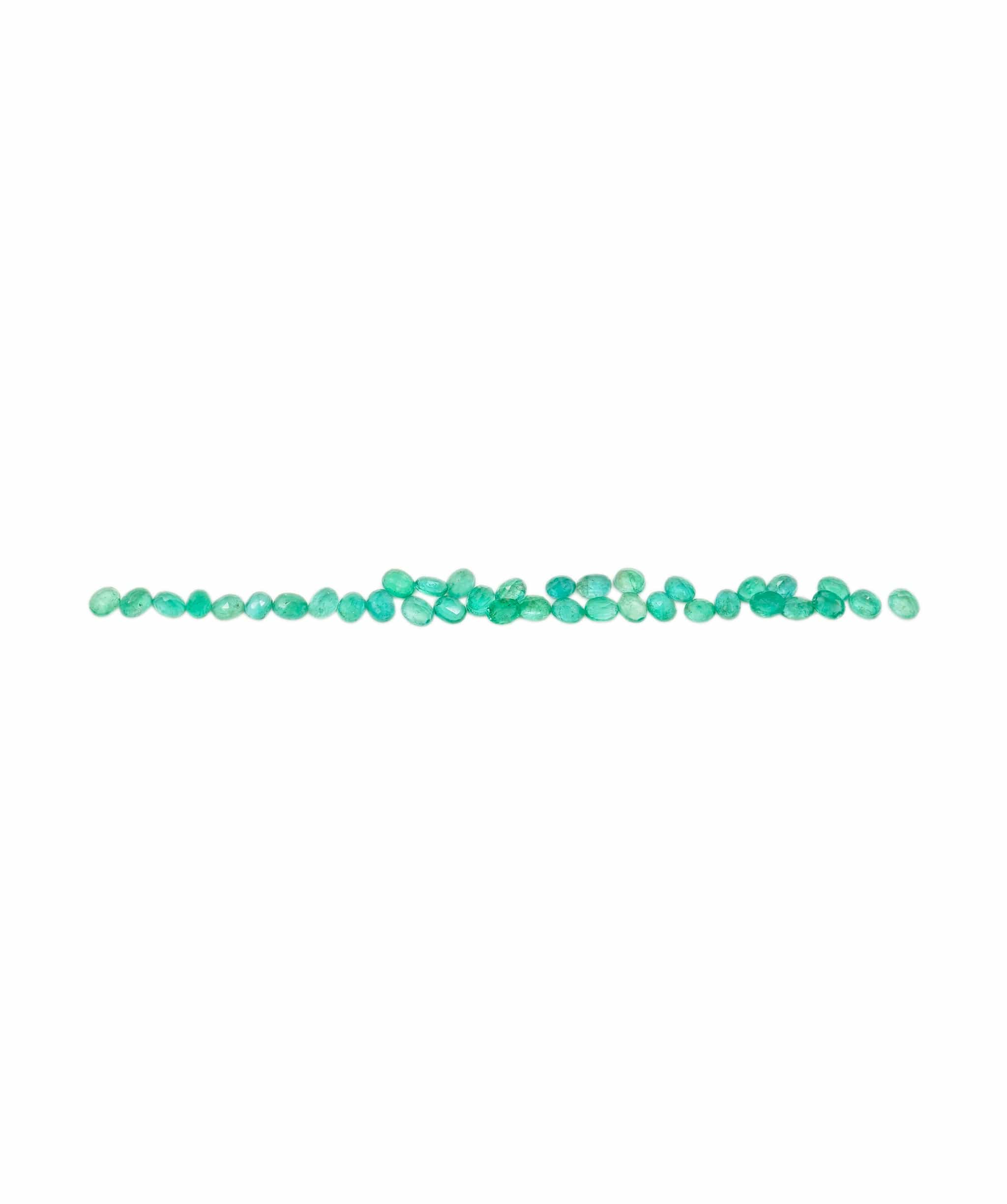 Luxury Promise 13.49 CT OVAL SHAPE LIGHT GREEN EMERALD ANL-S35-12