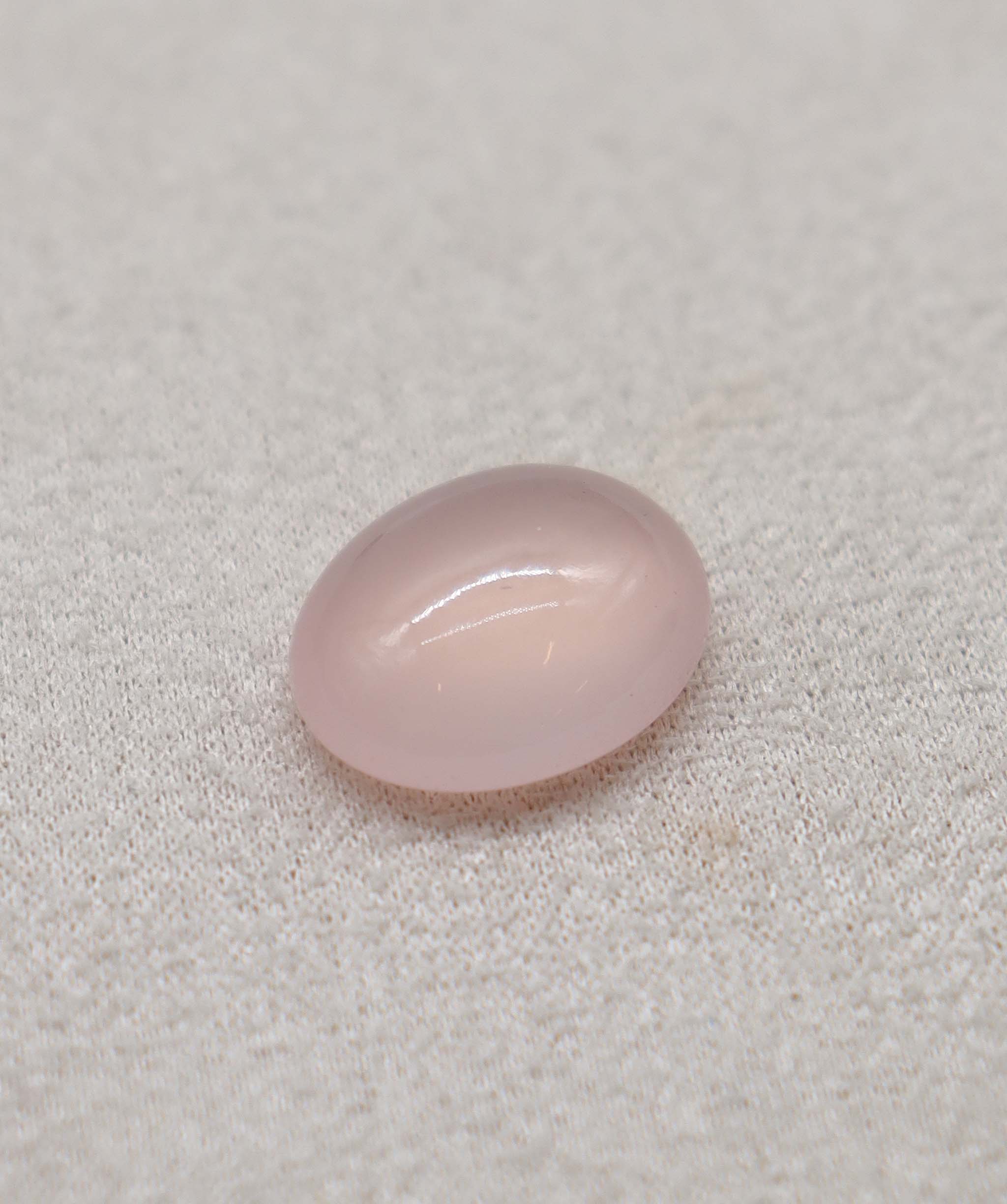 Luxury Promise 14.35ct Rose Quartz Cabochon Oval DXBCS2402