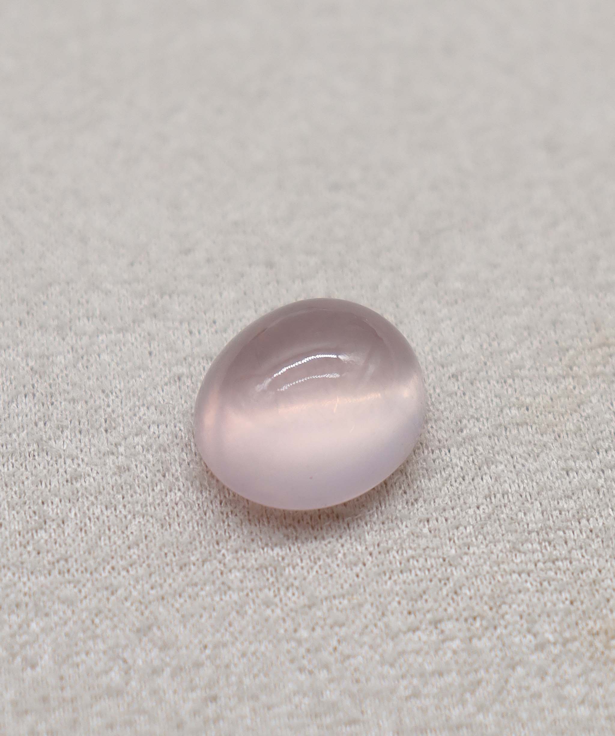 Luxury Promise 14.86ct Rose Quartz Cabochon Oval DXBCS2401