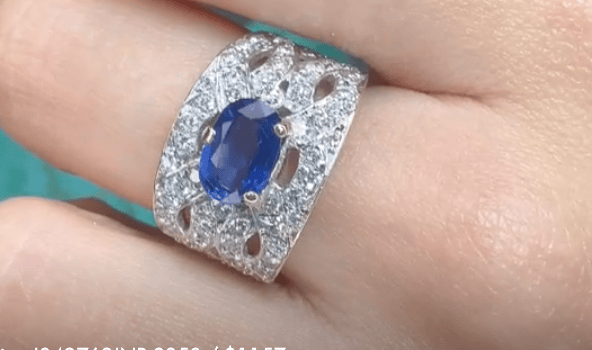 Luxury Promise 14K Sapphire Ring J0423MR48Q