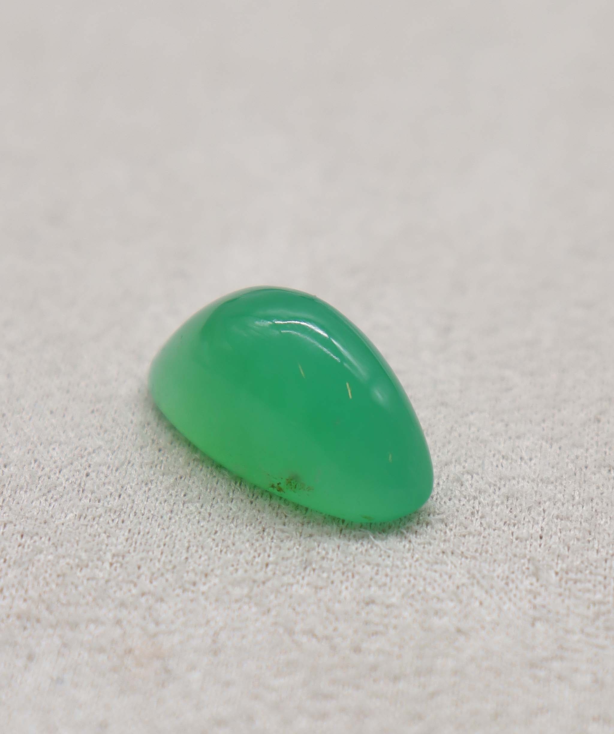 Luxury Promise 16.13ct Chrysoprase Cabochon Oval DXBCS2397