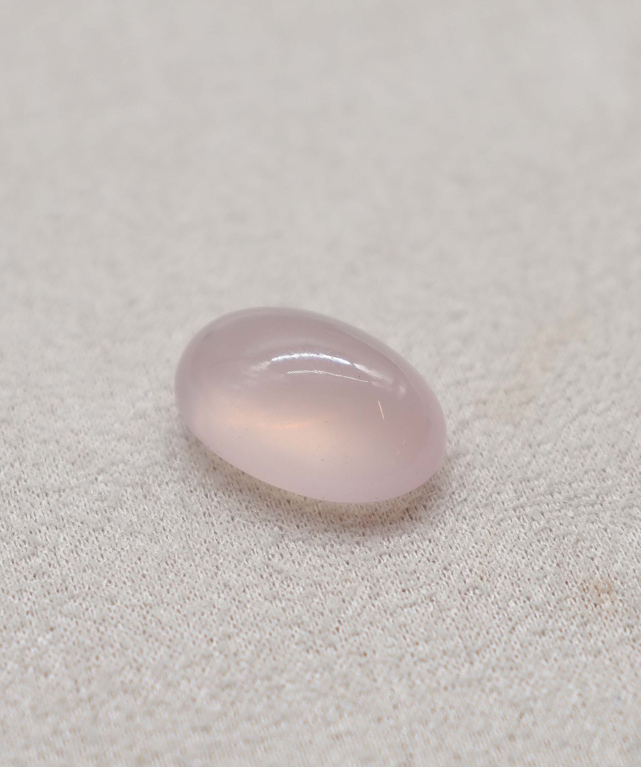 Luxury Promise 16.83ct Rose Quartz Cabochon Oval DXBCS2400
