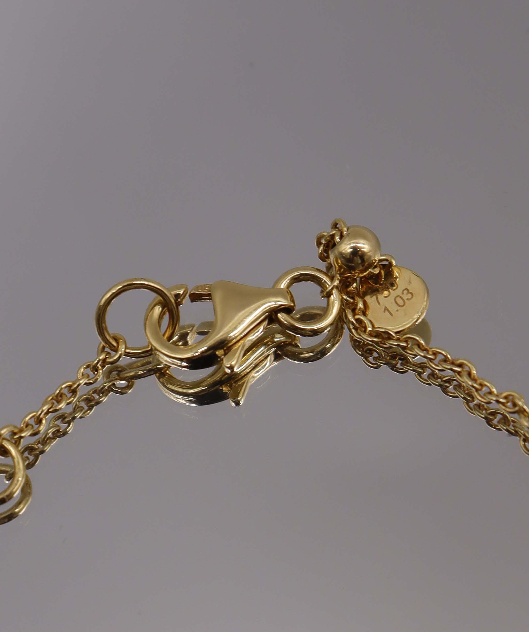 Luxury Promise 18K GOLD & Diamond Bracelet  DXBS5661
