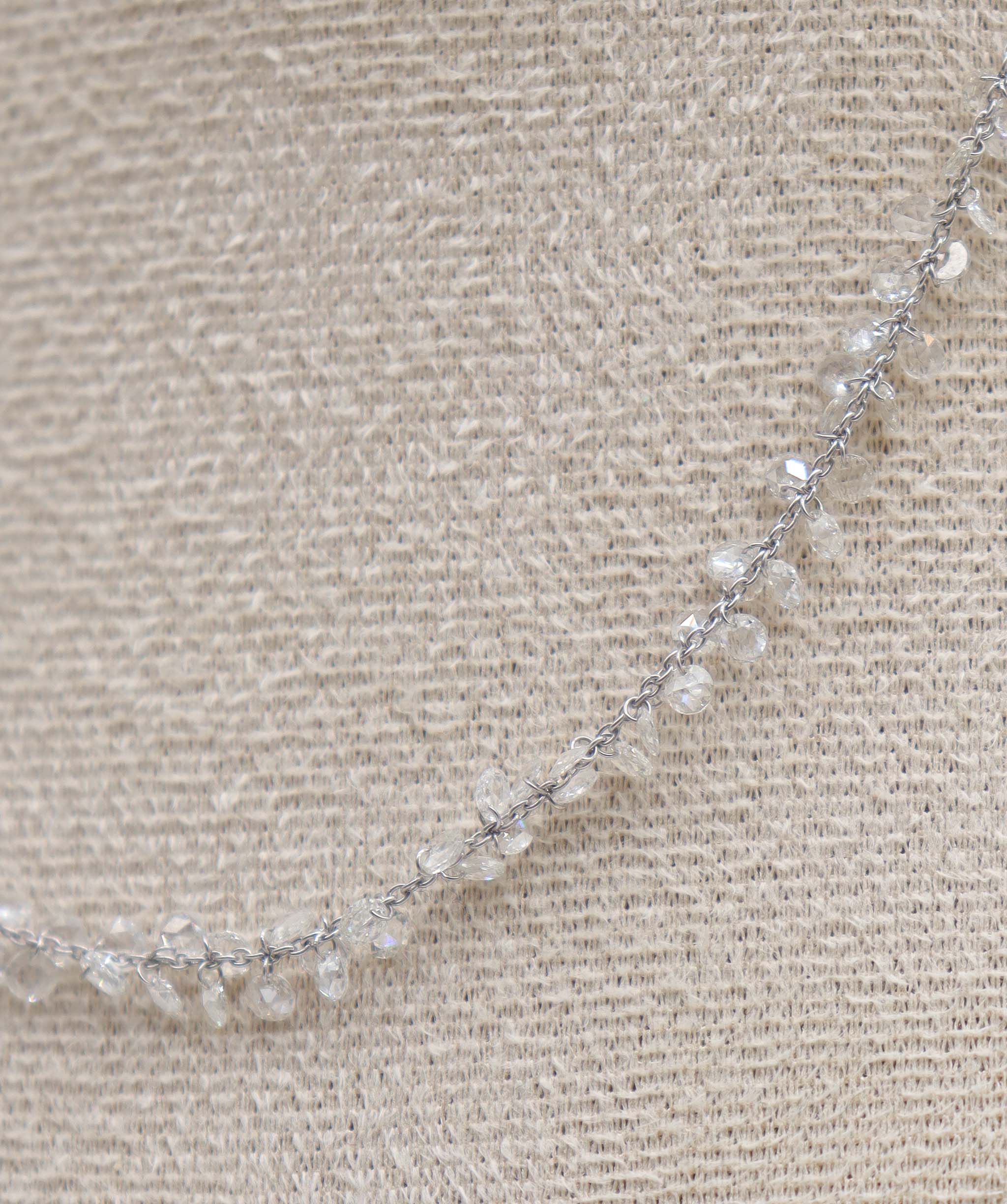 Luxury Promise 18K GOLD & DIAMOND NECKLACE DXBS6198