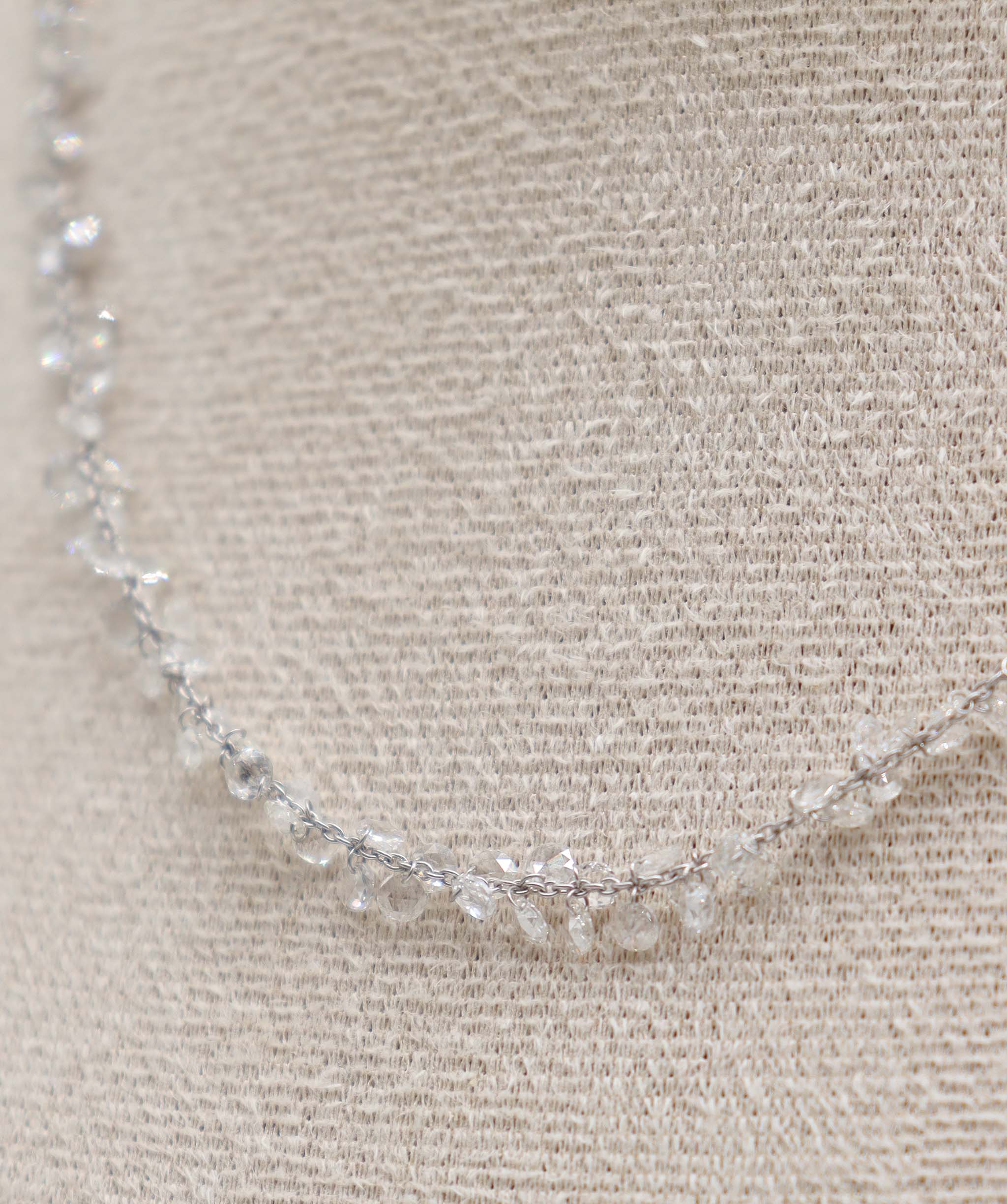 Luxury Promise 18K GOLD & DIAMOND NECKLACE DXBS6198