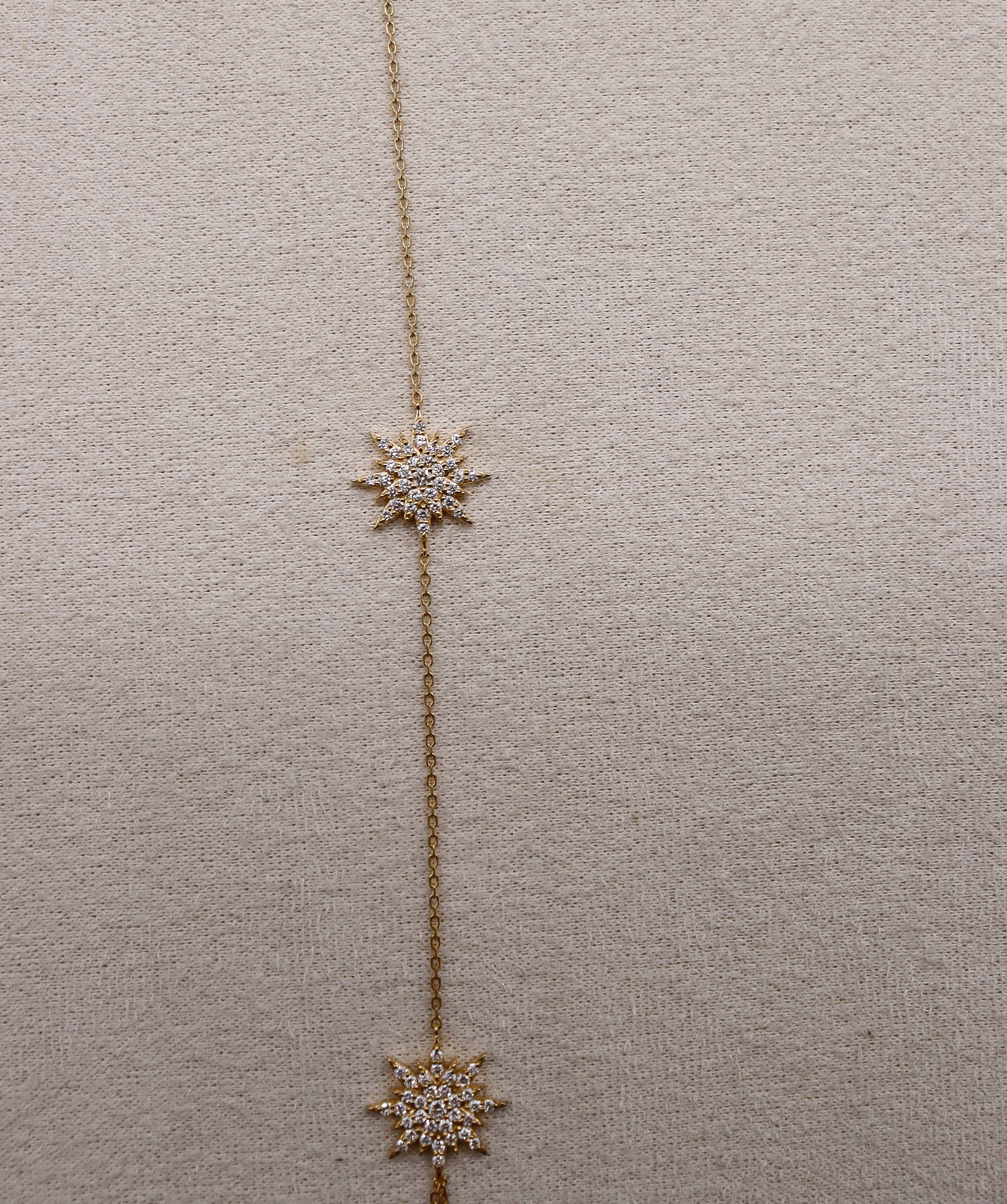 Luxury Promise 18k Gold Hand Chain ASC6893