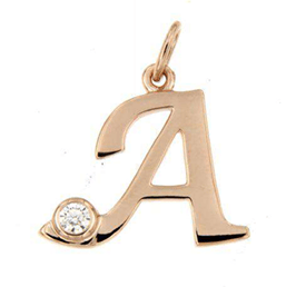 Luxury Promise 18K RG PENDANT WITH DIAMOND DD 1p 0.05Ct RG 1.600G P18848-14257