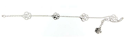 Luxury Promise 18K WG BRACELET WITH DIAMOND DD 15p 0.09Ct WG 5.000G BJ014-3440