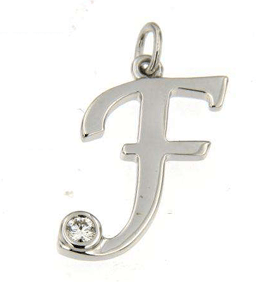 Luxury Promise 18K WG PENDANT WITH DIAMOND DD 1p 0.05Ct WG 1.400G P18853-14245