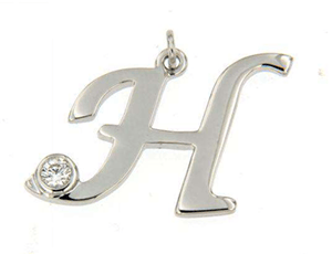 Luxury Promise 18K WG PENDANT WITH DIAMOND DD 1p 0.05Ct WG 2.000G P18855-14246