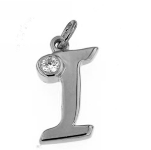 Luxury Promise 18K WG PENDANT WITH DIAMOND DD 1p 0.06Ct WG 1.000G P18856-14113b