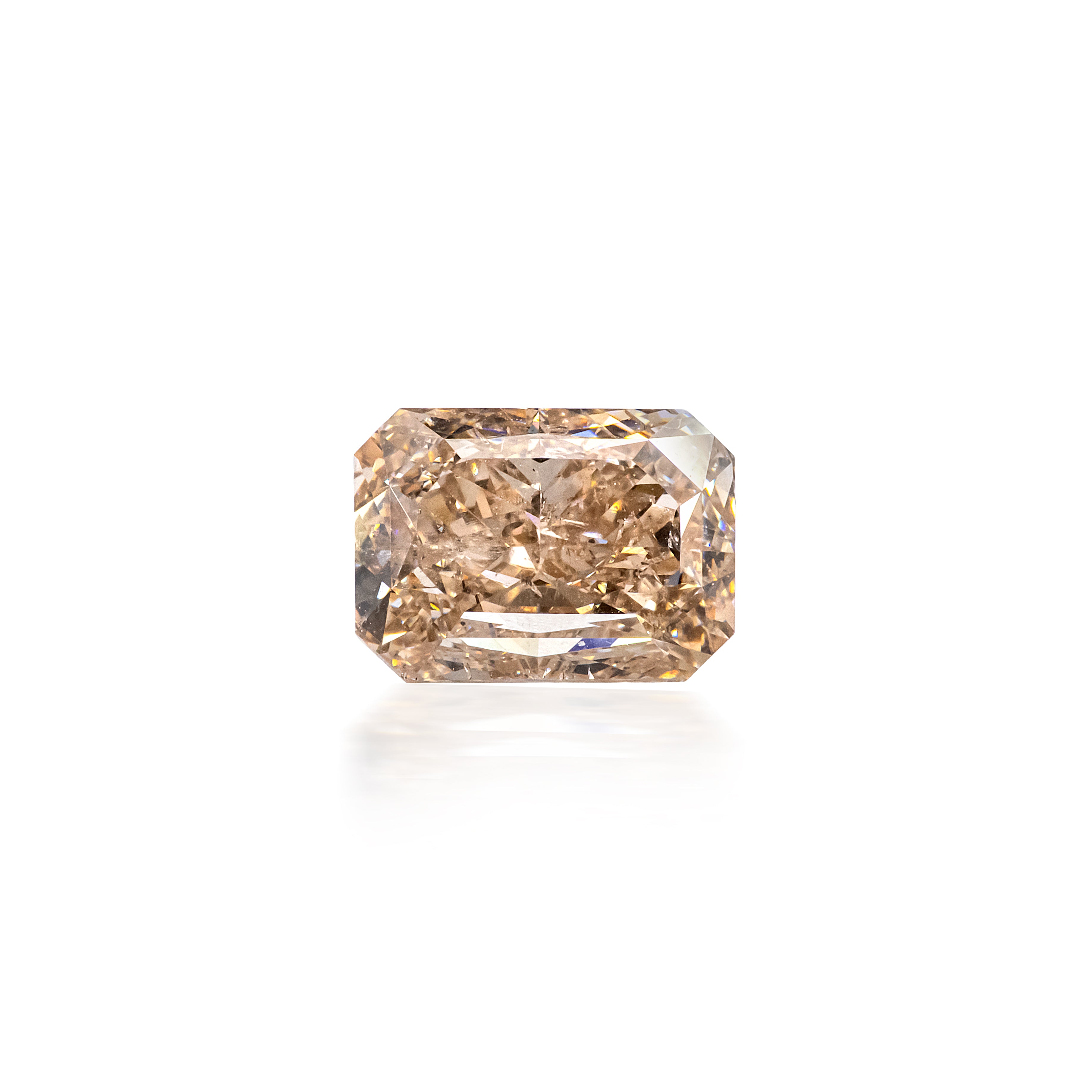 Luxury Promise 2.01ct SI HIMALAIAN  PINK RADIANT DIAMOND DBXN0514