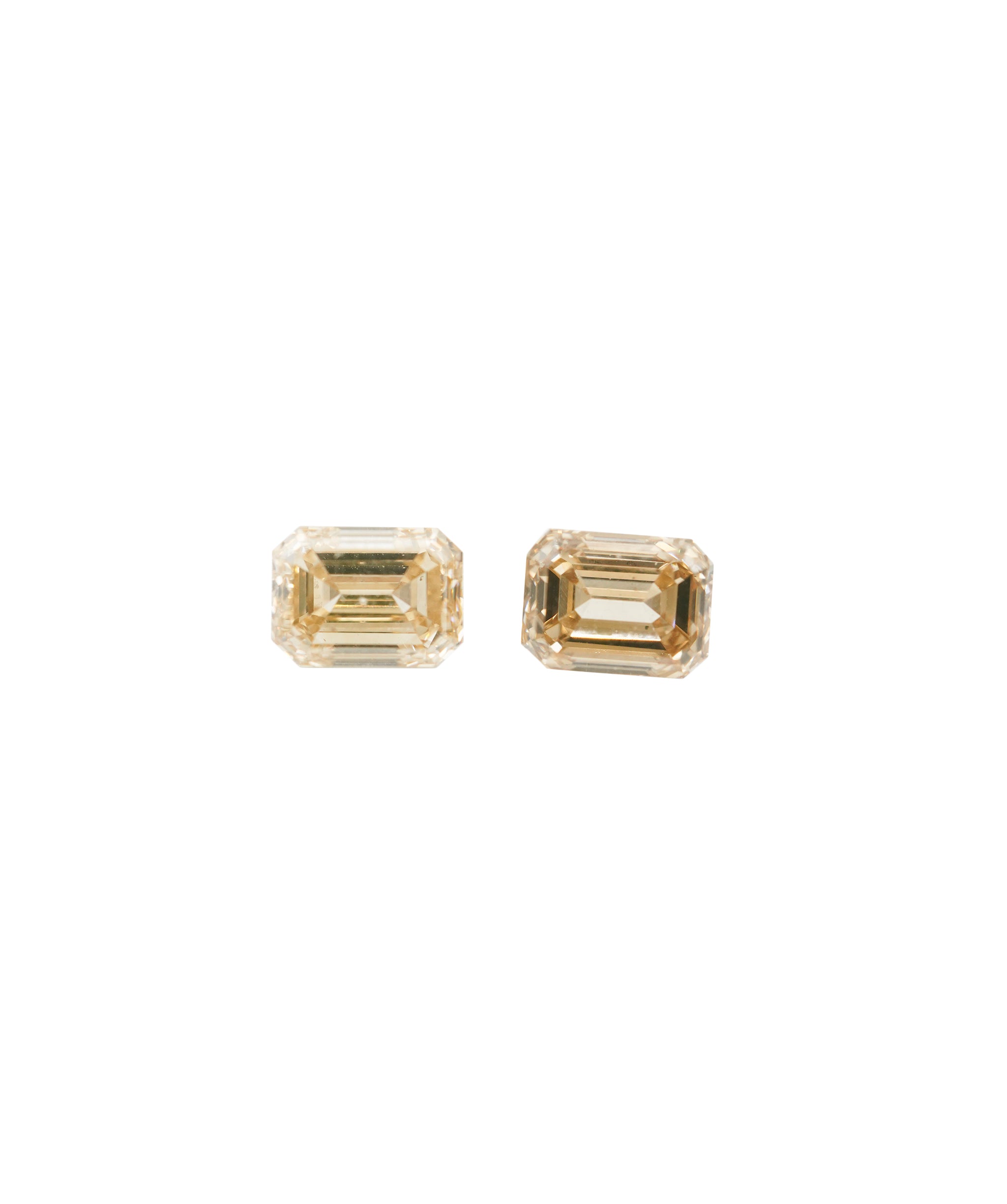 Luxury Promise 2.02ct VS/SI SILK ORANGY PINK EMERALD CUT DIAMOND DBXN0569