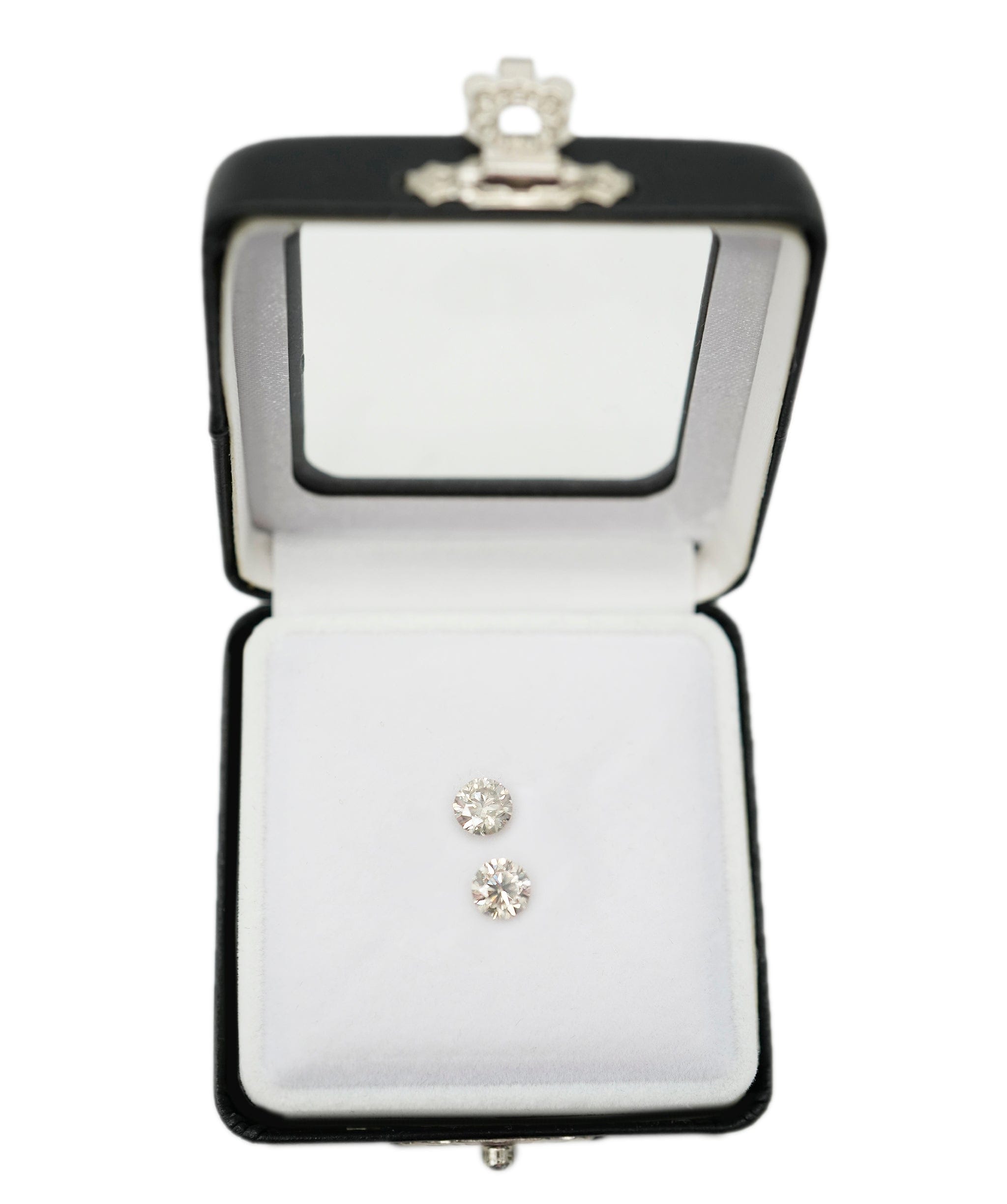 Luxury Promise 2.03 ct CHAMPAGNE ROUND SHAPE DIAMOND ANC-S33-54