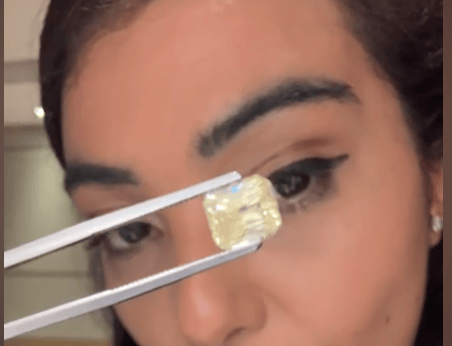 Luxury Promise 2.04ct Sri Lanka Yellow Sapphire Unheated Cushion DXBCD0385