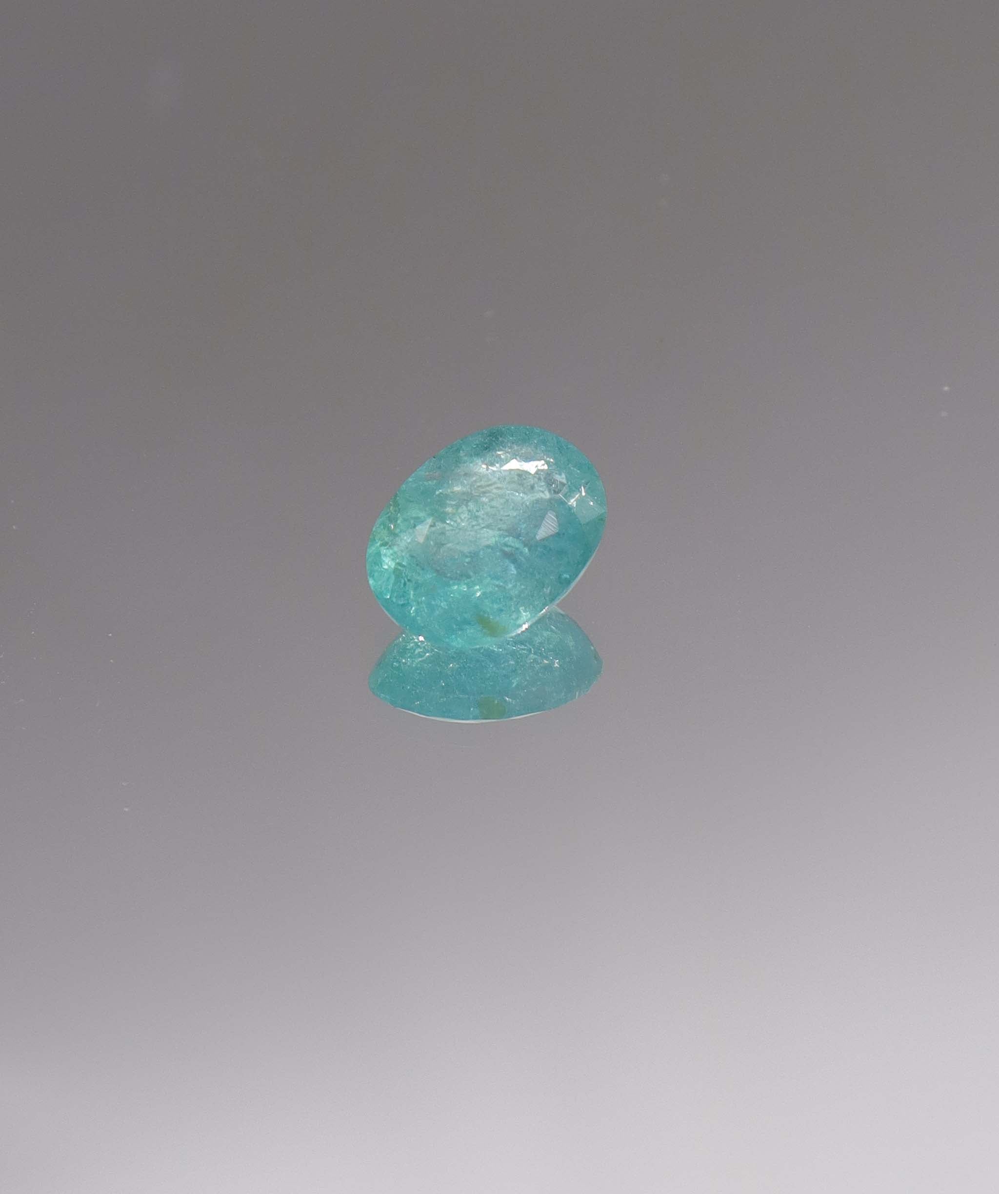 Luxury Promise 2.05ct Neon Blue Paraiba Oval (Windex Blue) DXBCS1300