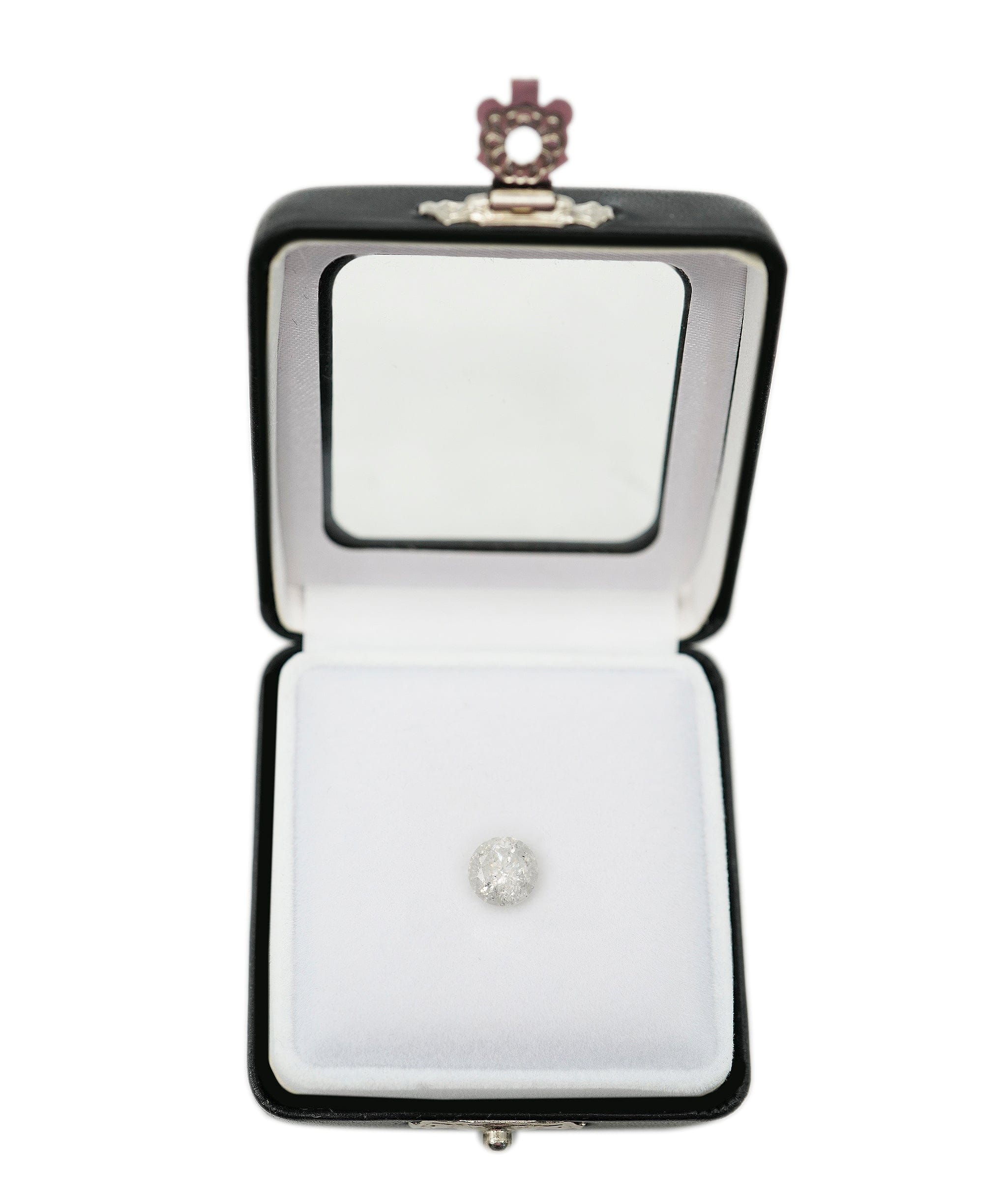 Luxury Promise 2.08 ct TOP WHITE ROUND SHAPE DIAMOND ANC-S33-25