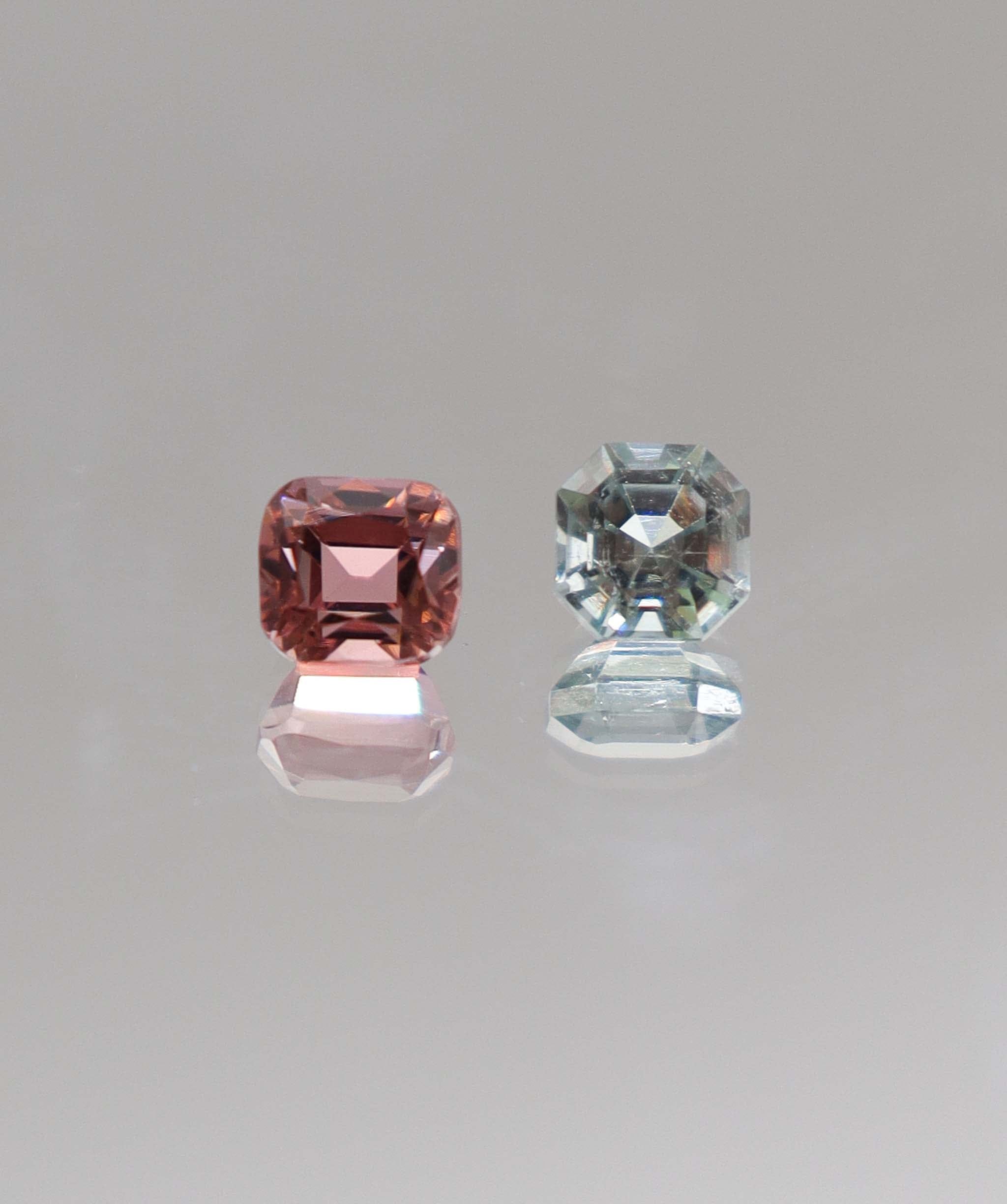 Luxury Promise 2.15ct Afghan Tourmaline Moi et Toi DXBCS0327
