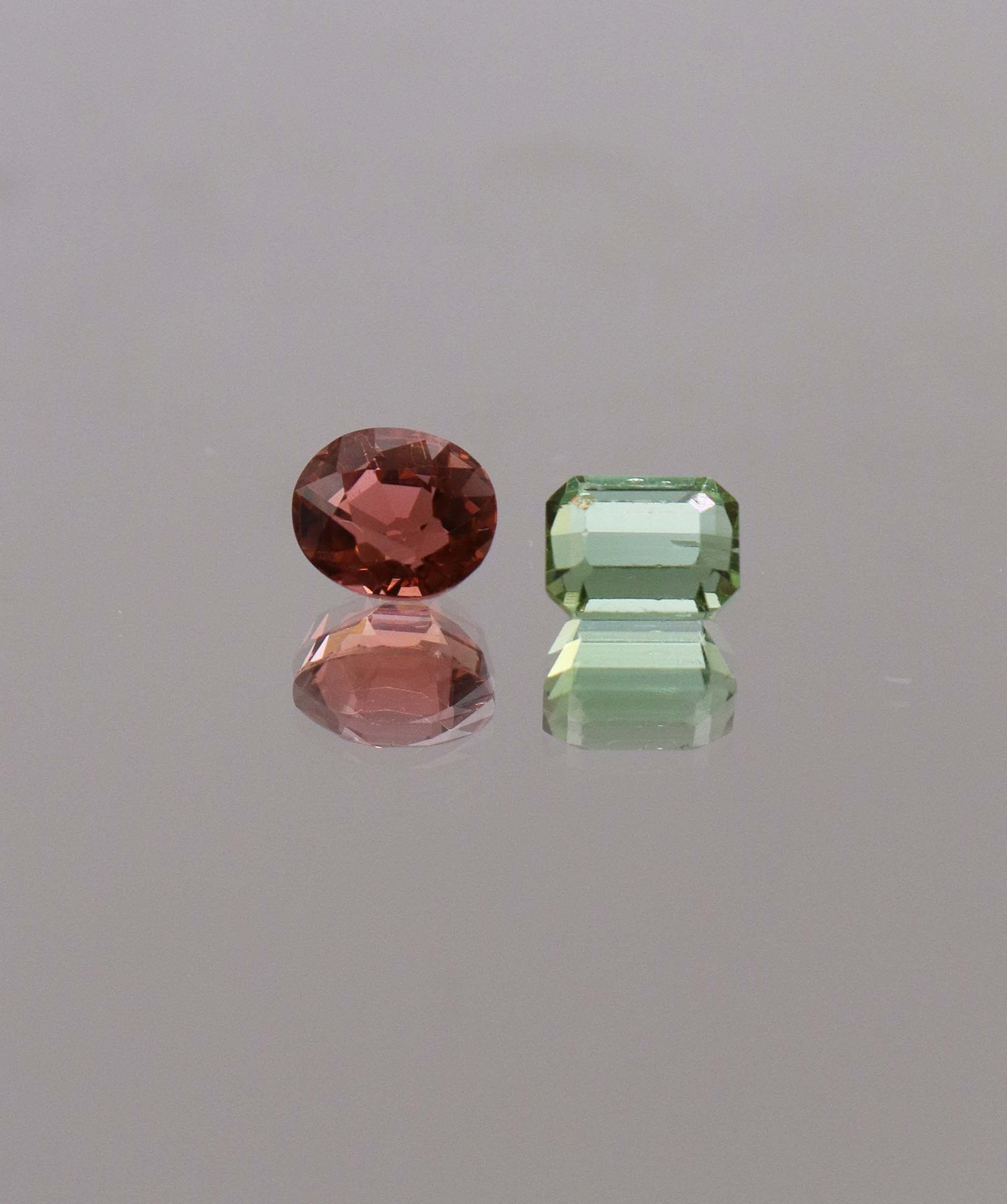 Luxury Promise 2.15ct Afghan Tourmaline Moi et Toi DXBCS0343